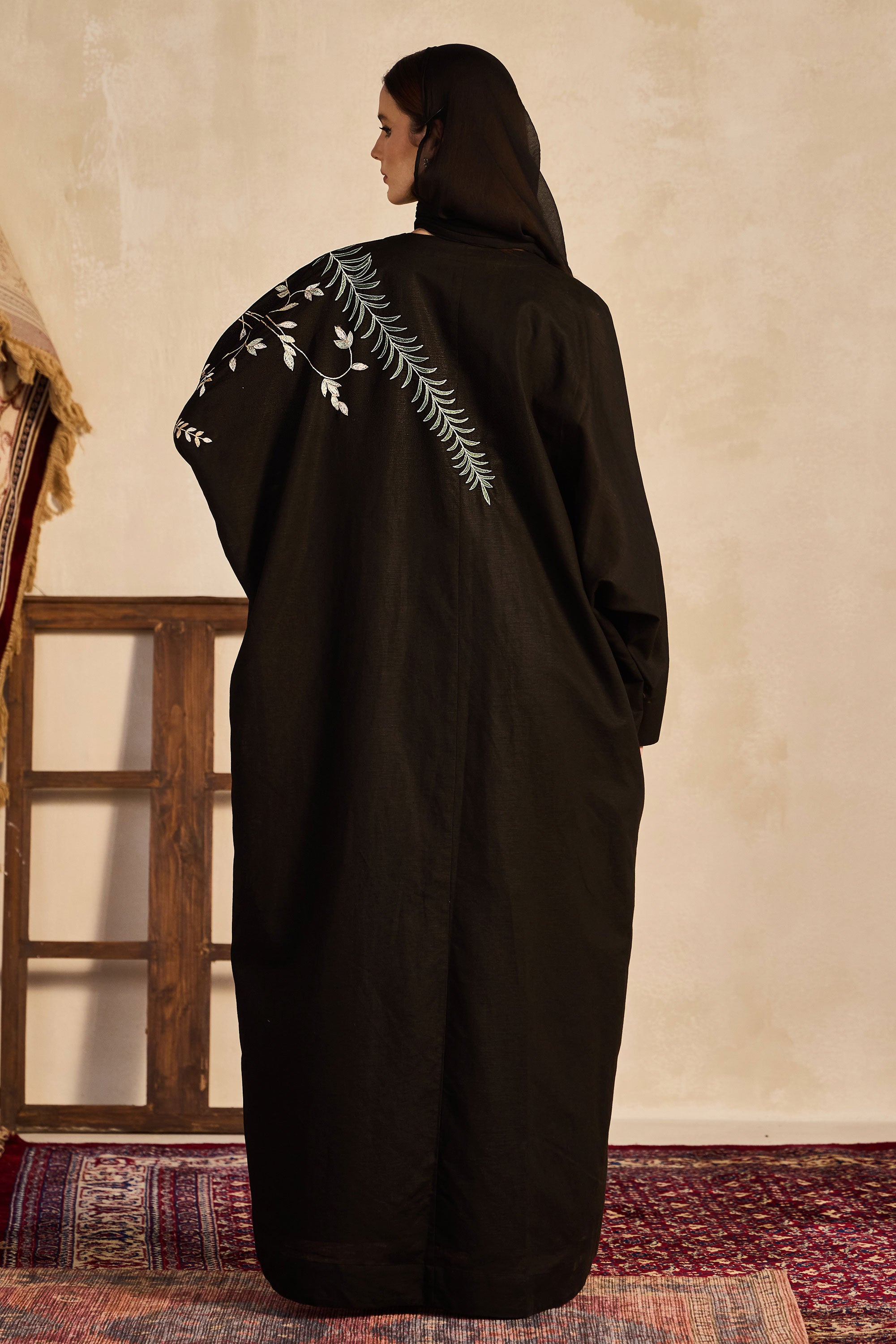 Jawaher Embroidered Abaya