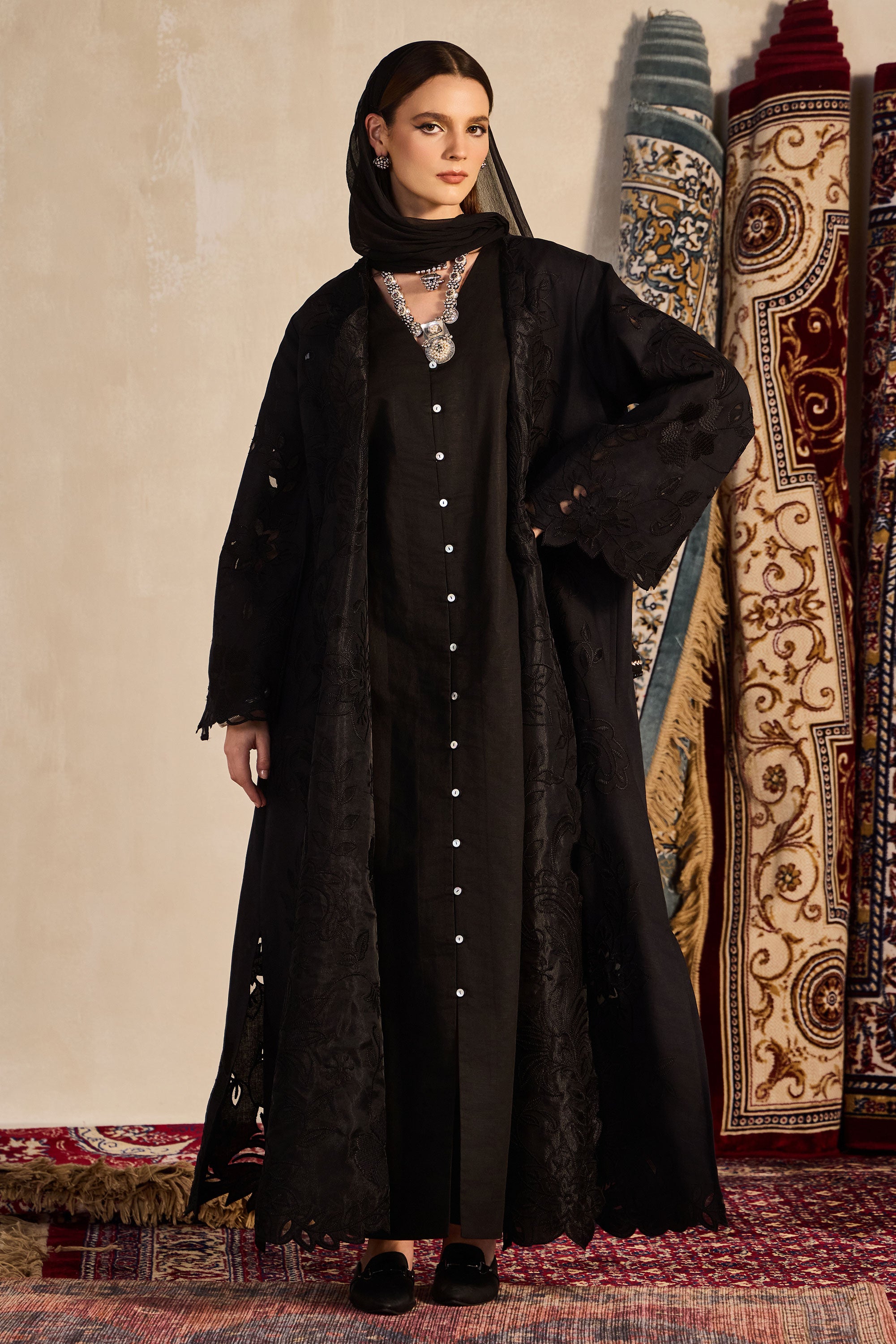 Eiman Embroidered Abaya