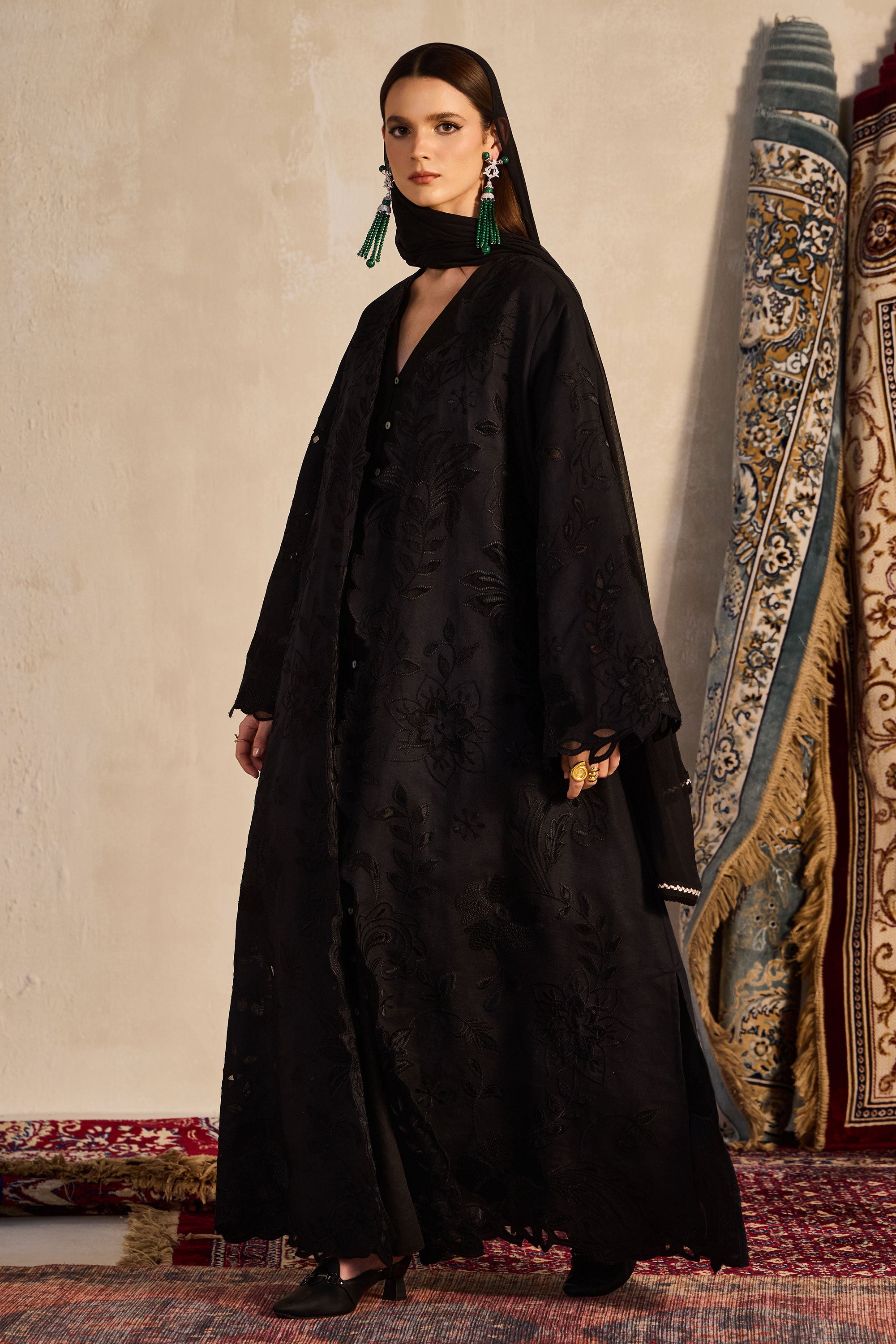 Eiman Embroidered Abaya