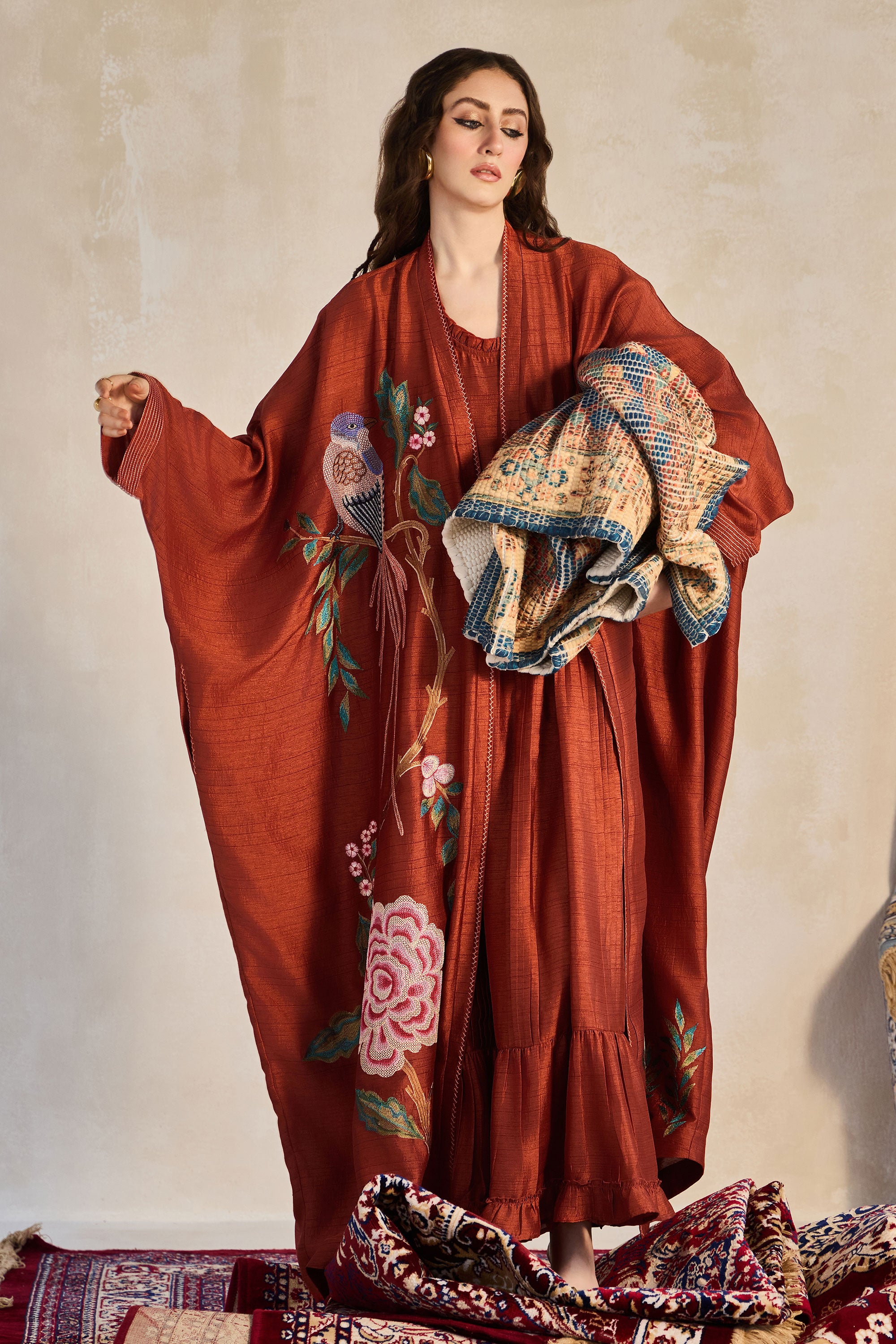 Naeema Embroidered Abaya