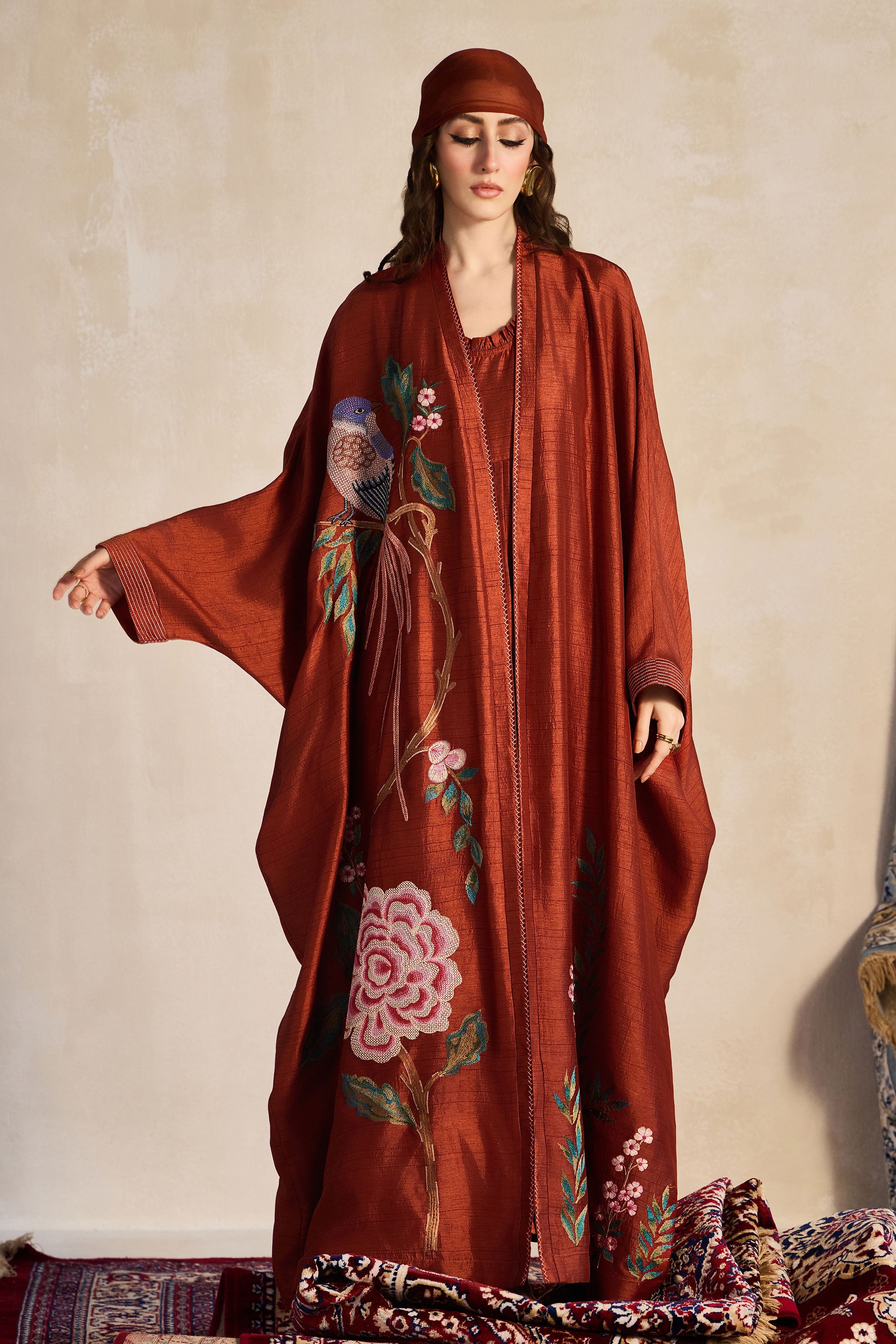 Naeema Embroidered Abaya