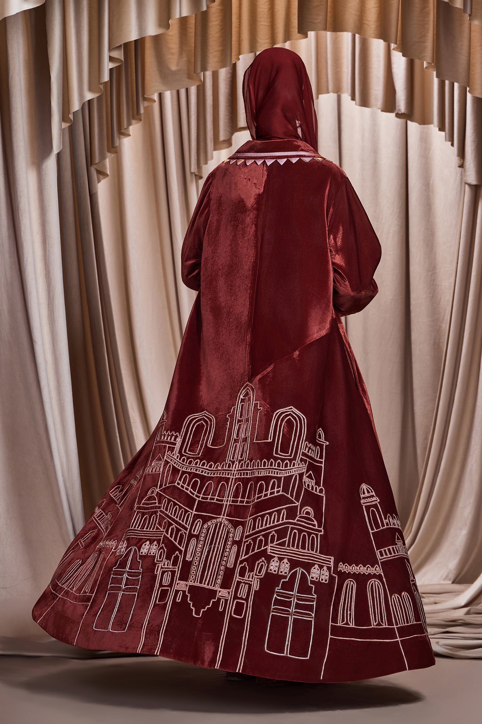 Wasilah Embroidered Abaya