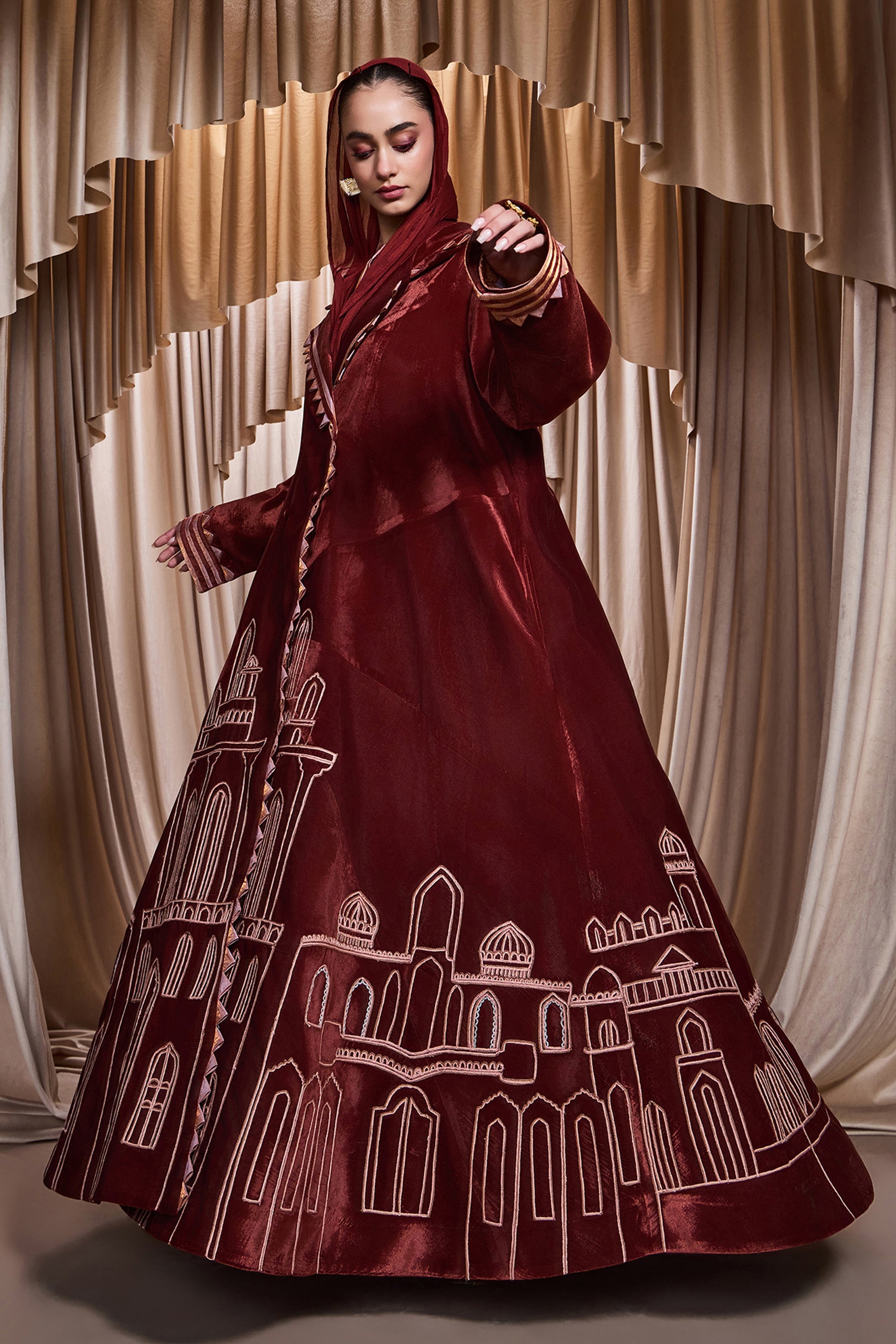 Wasilah Embroidered Abaya