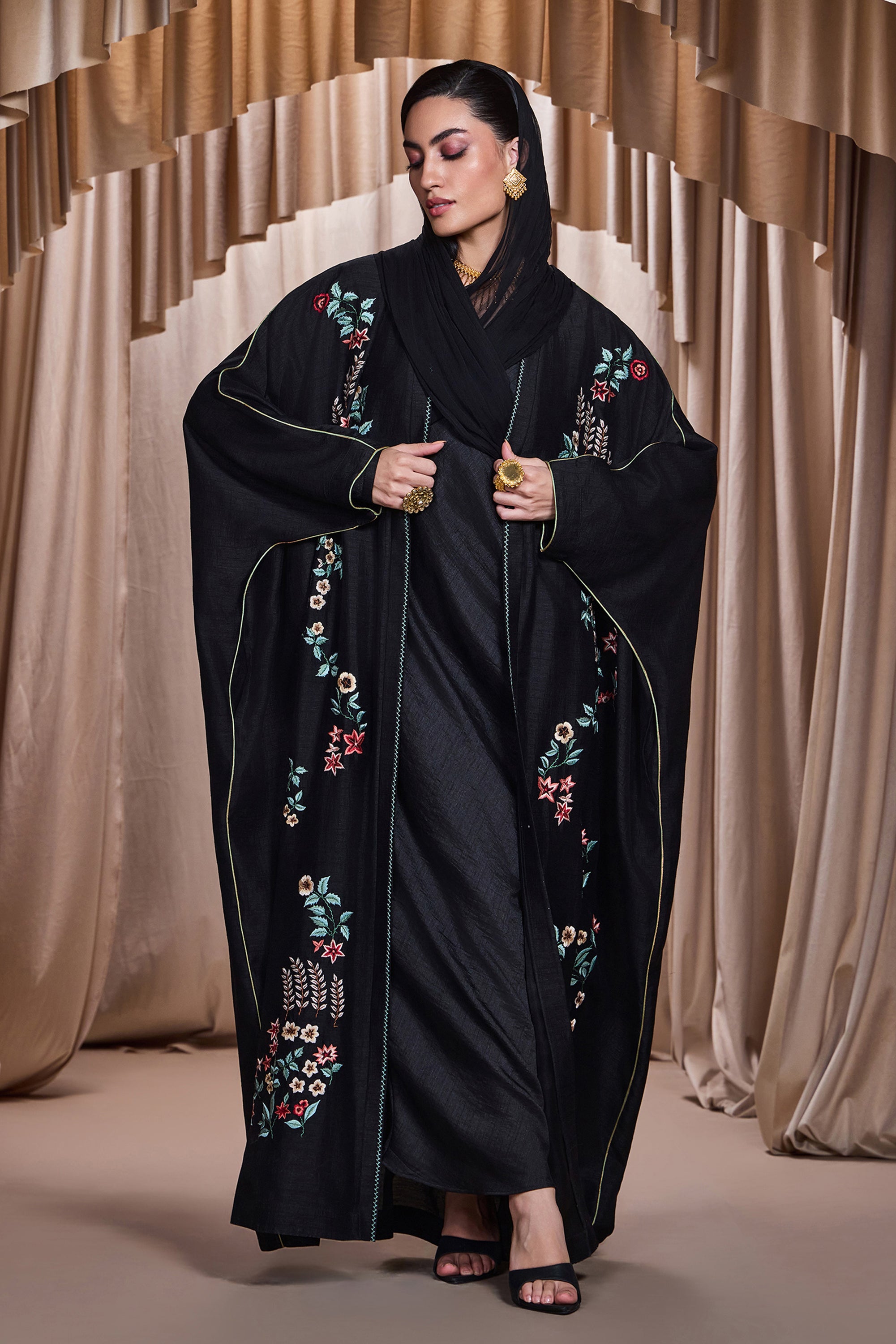 Lubaba Embroidered Abaya