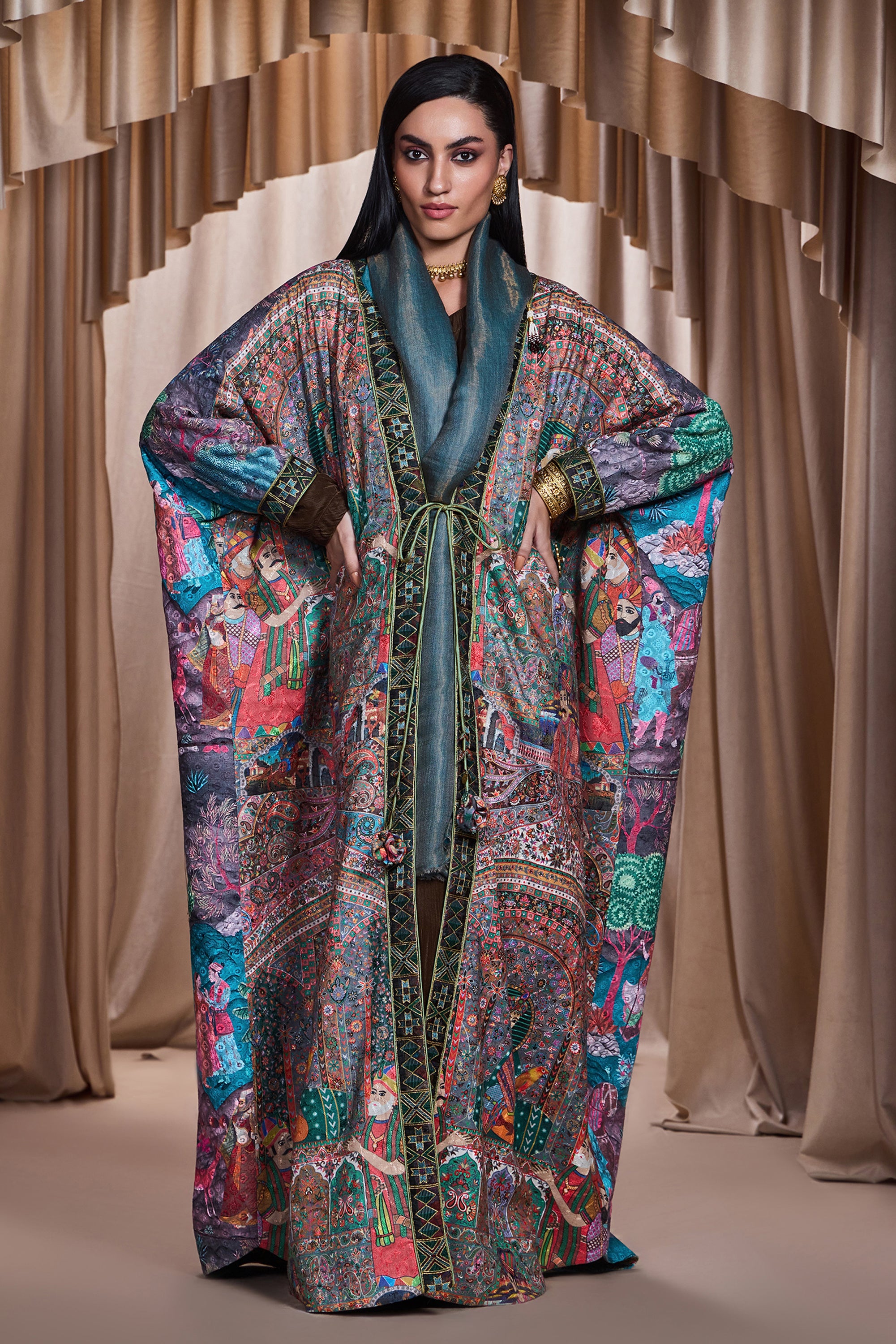 Farwa Embroidered Abaya