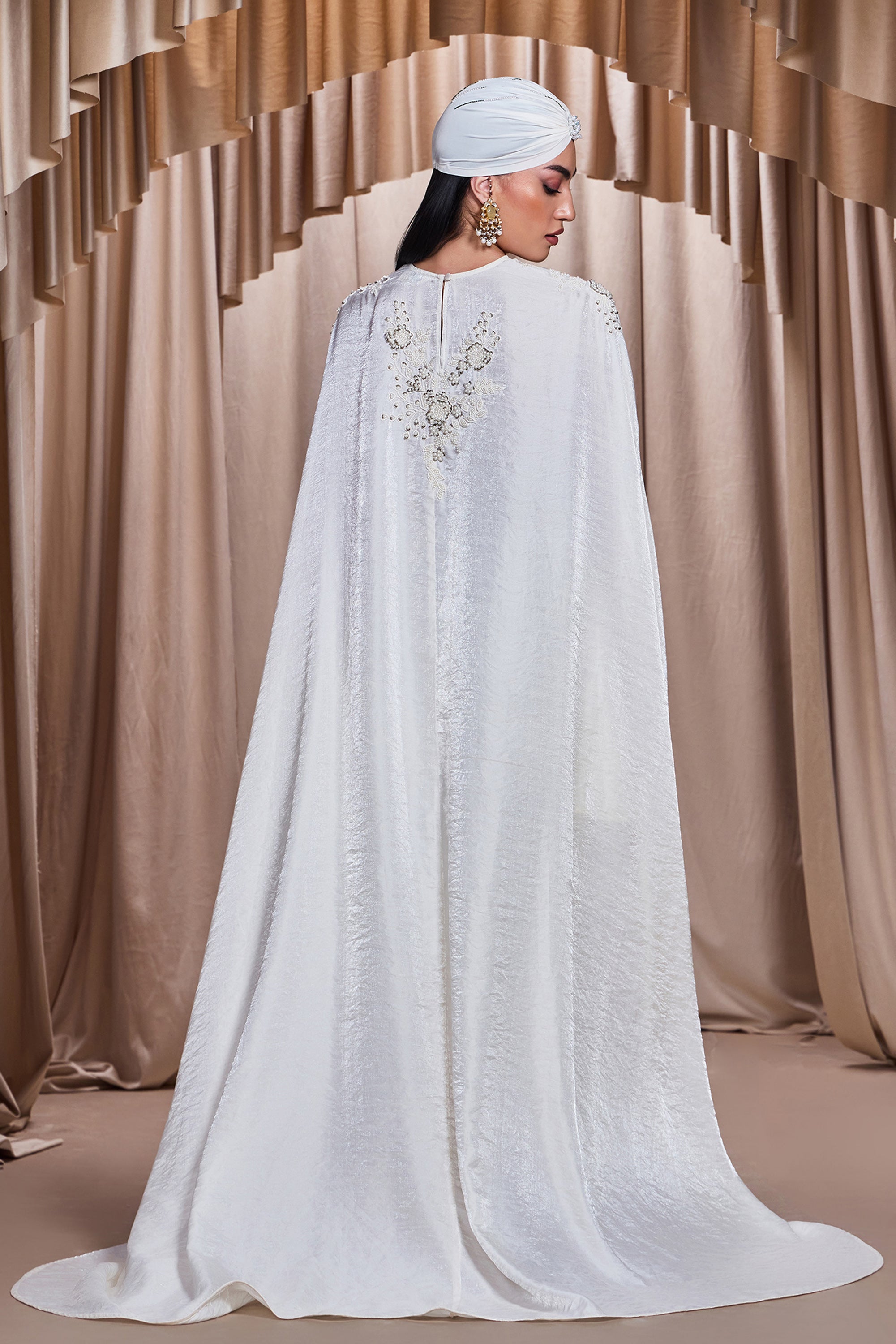 Vivian Embellished Cape