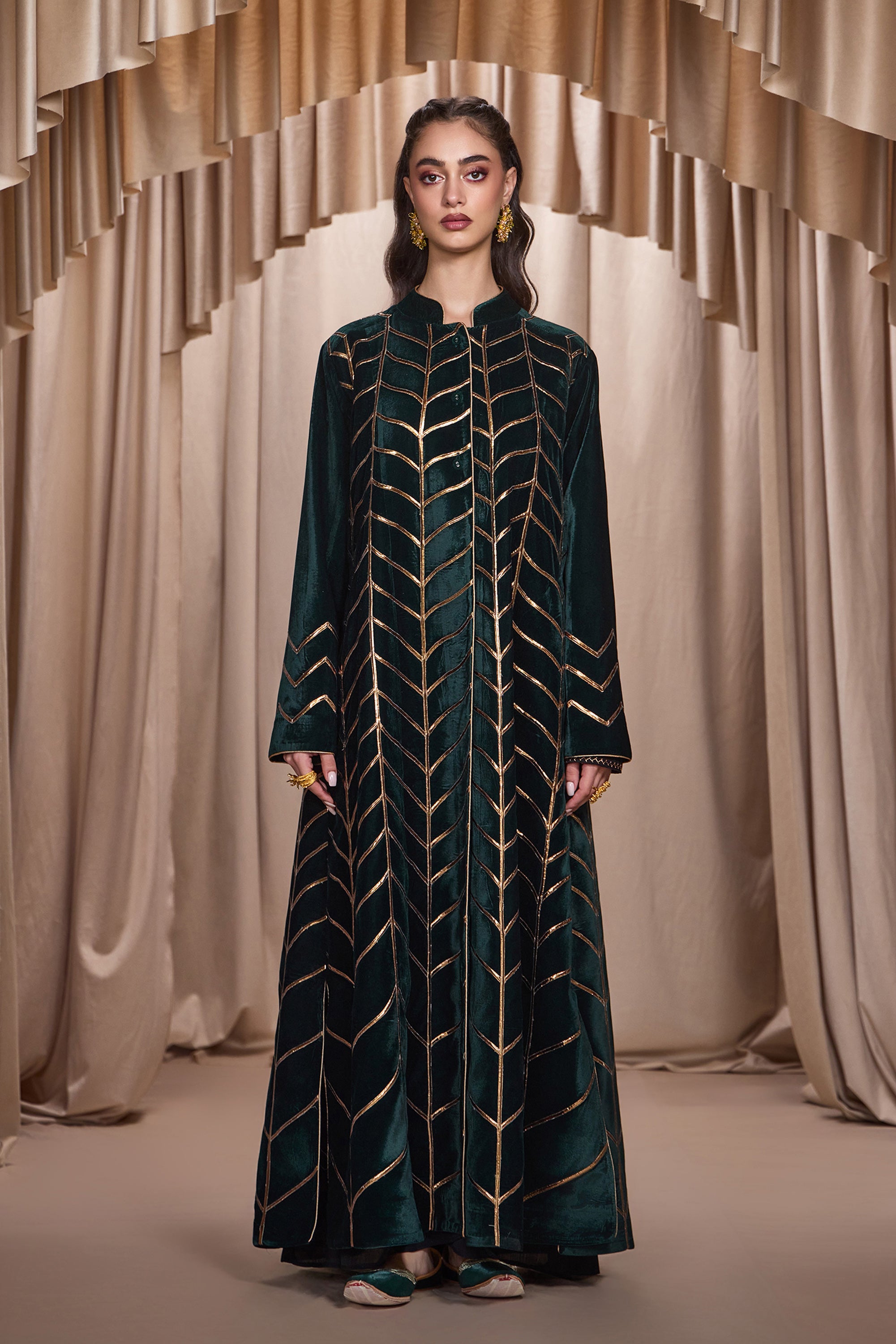 Zabira Embroidered Abaya