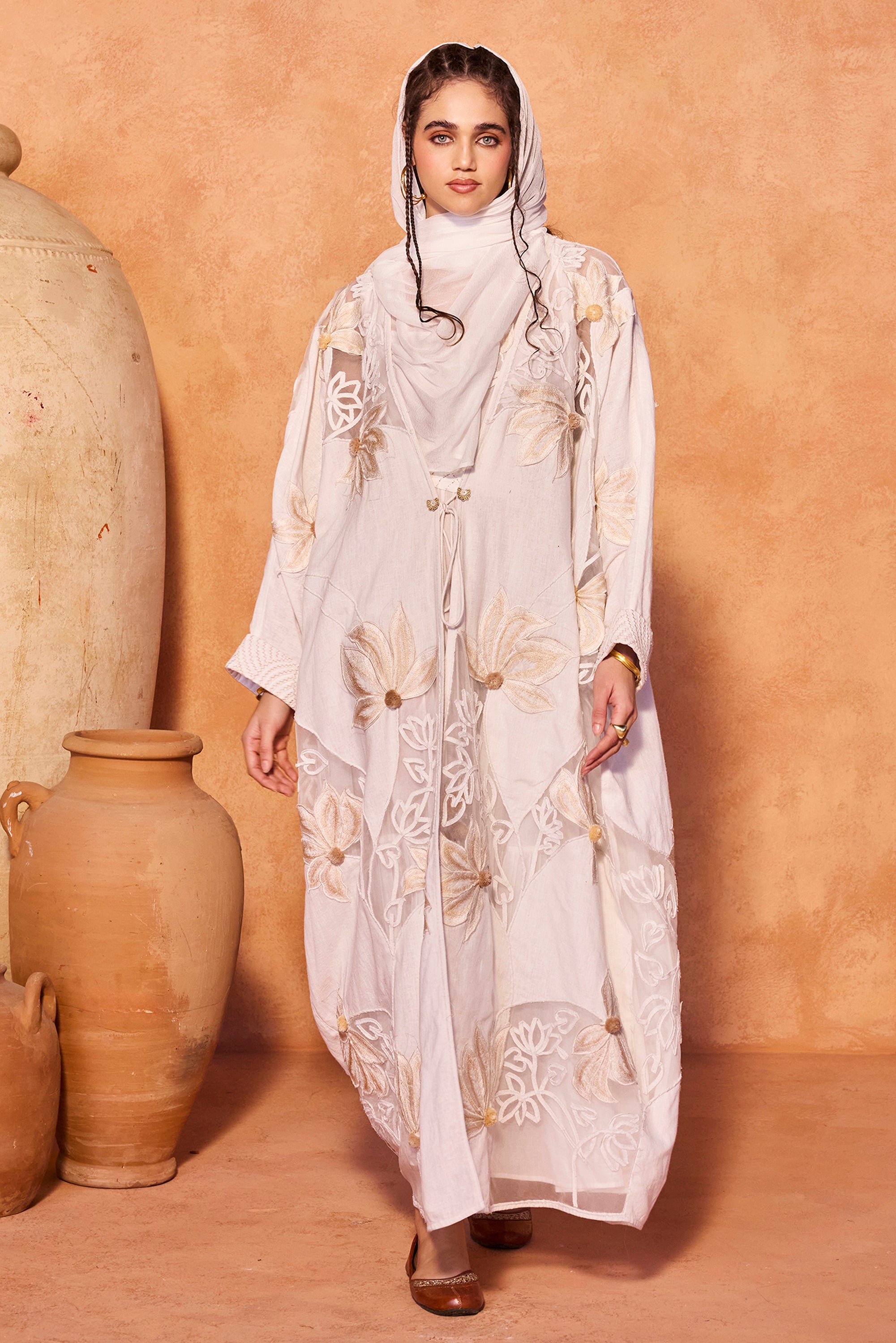 Sabrin Embroidered Abaya
