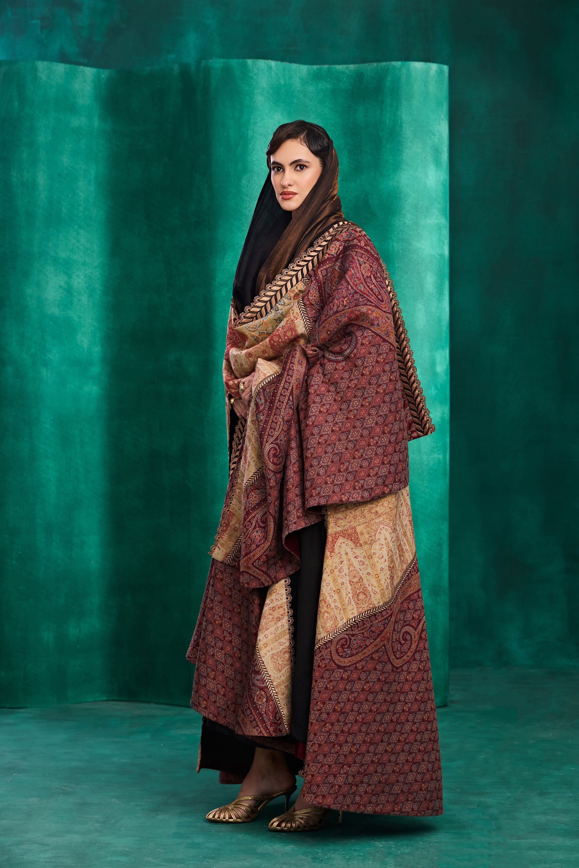 Iqraah Embroidered Abaya