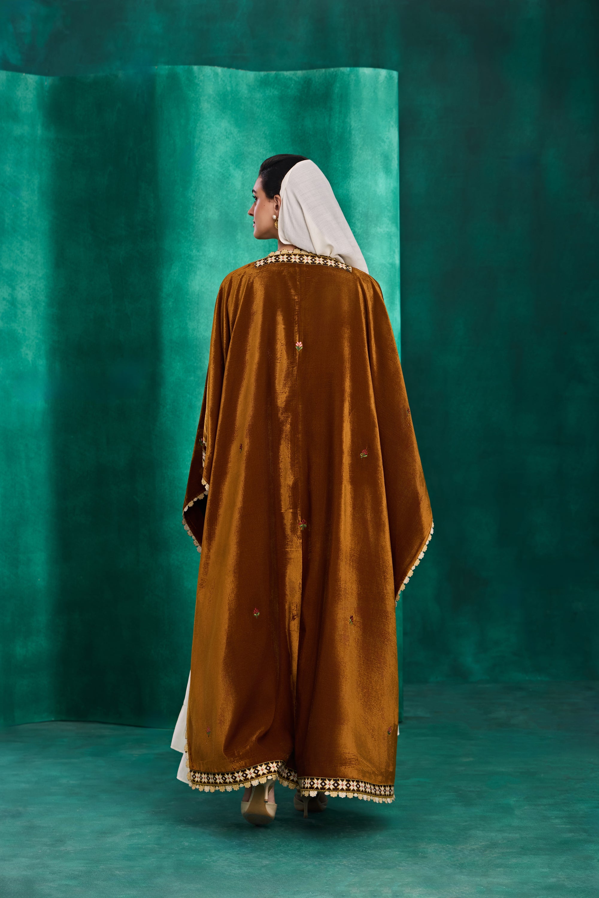 Karamah Embroidered Cape