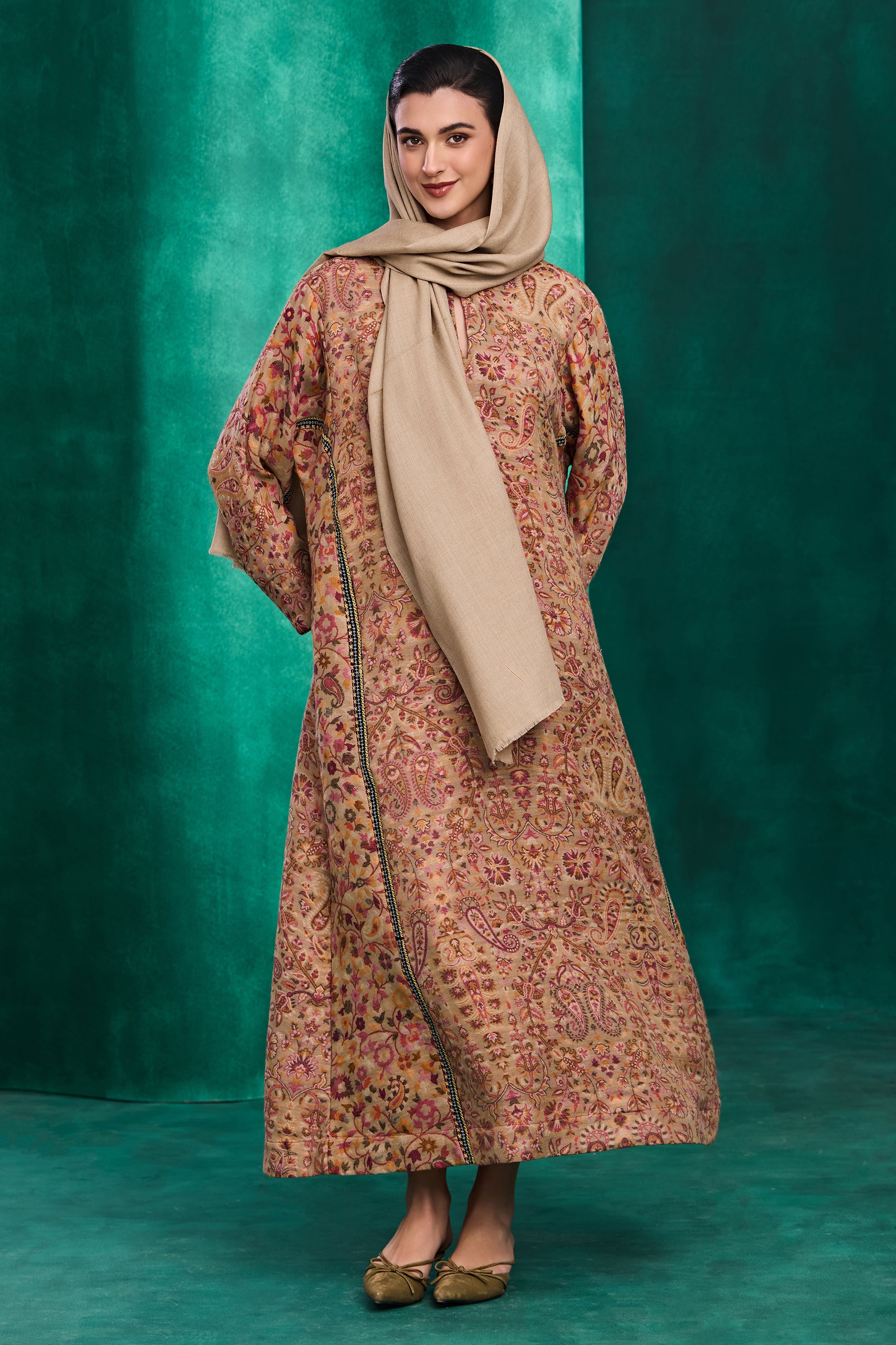 Narmine Embroidered Jalabiya