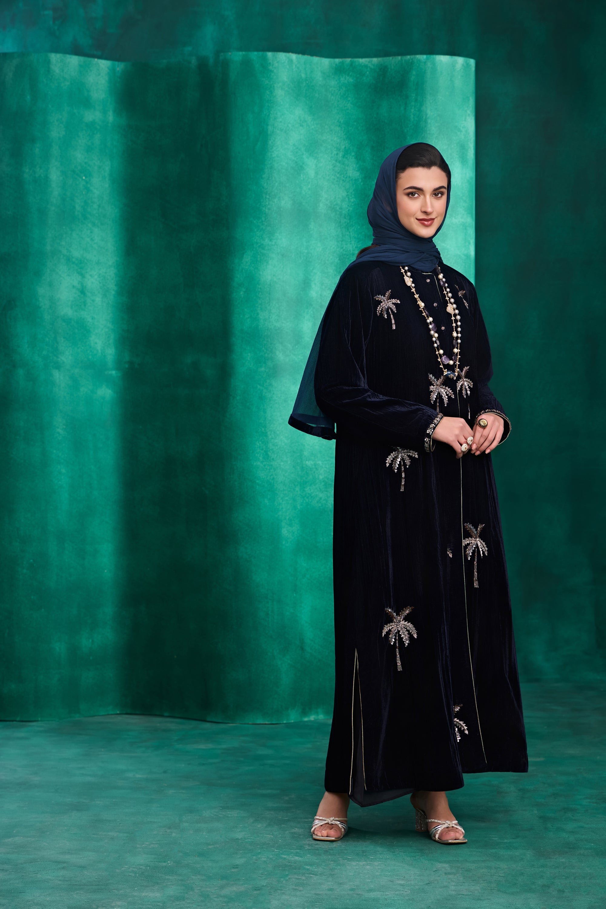 Eshal Embellished Abaya