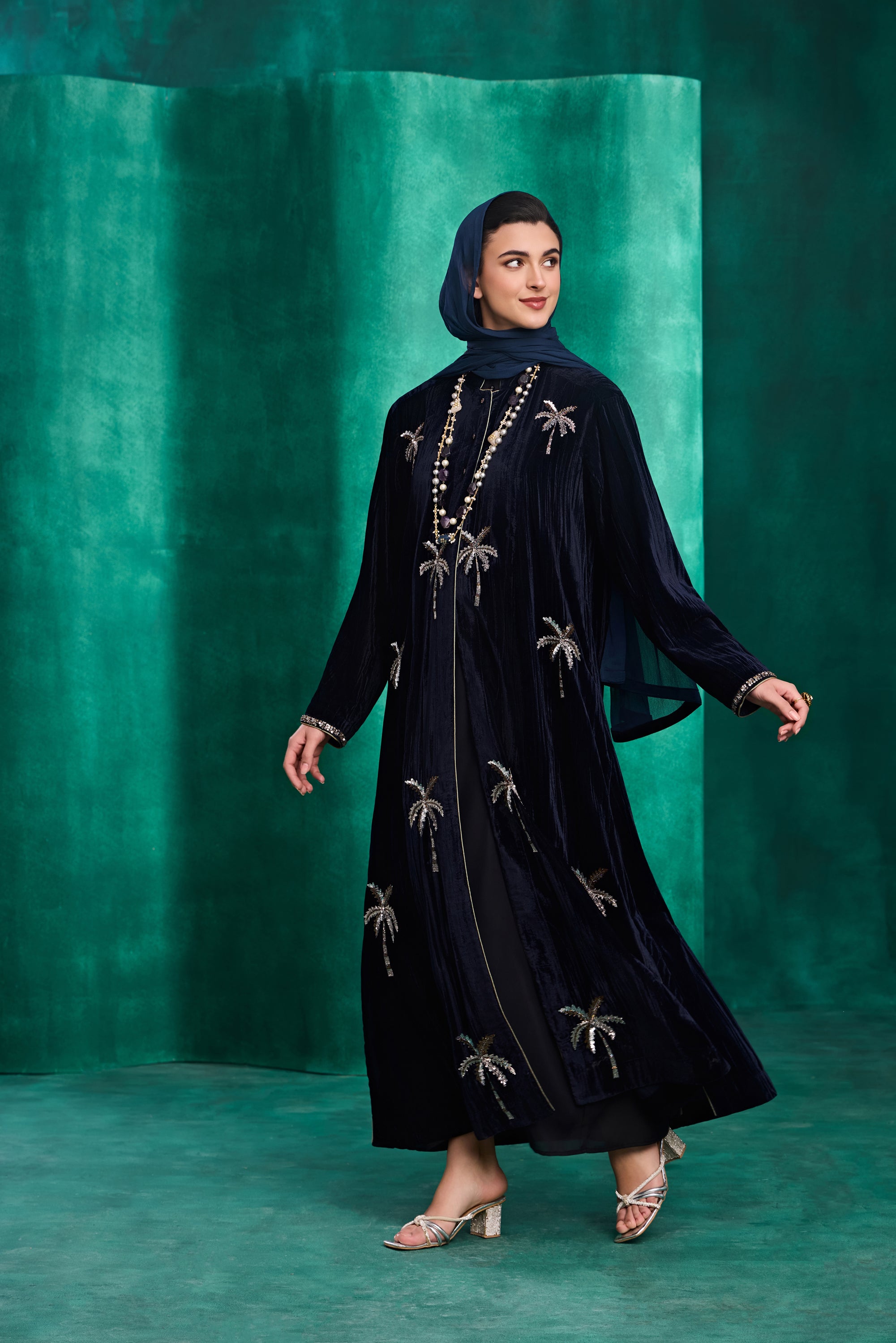 Eshal Embellished Abaya