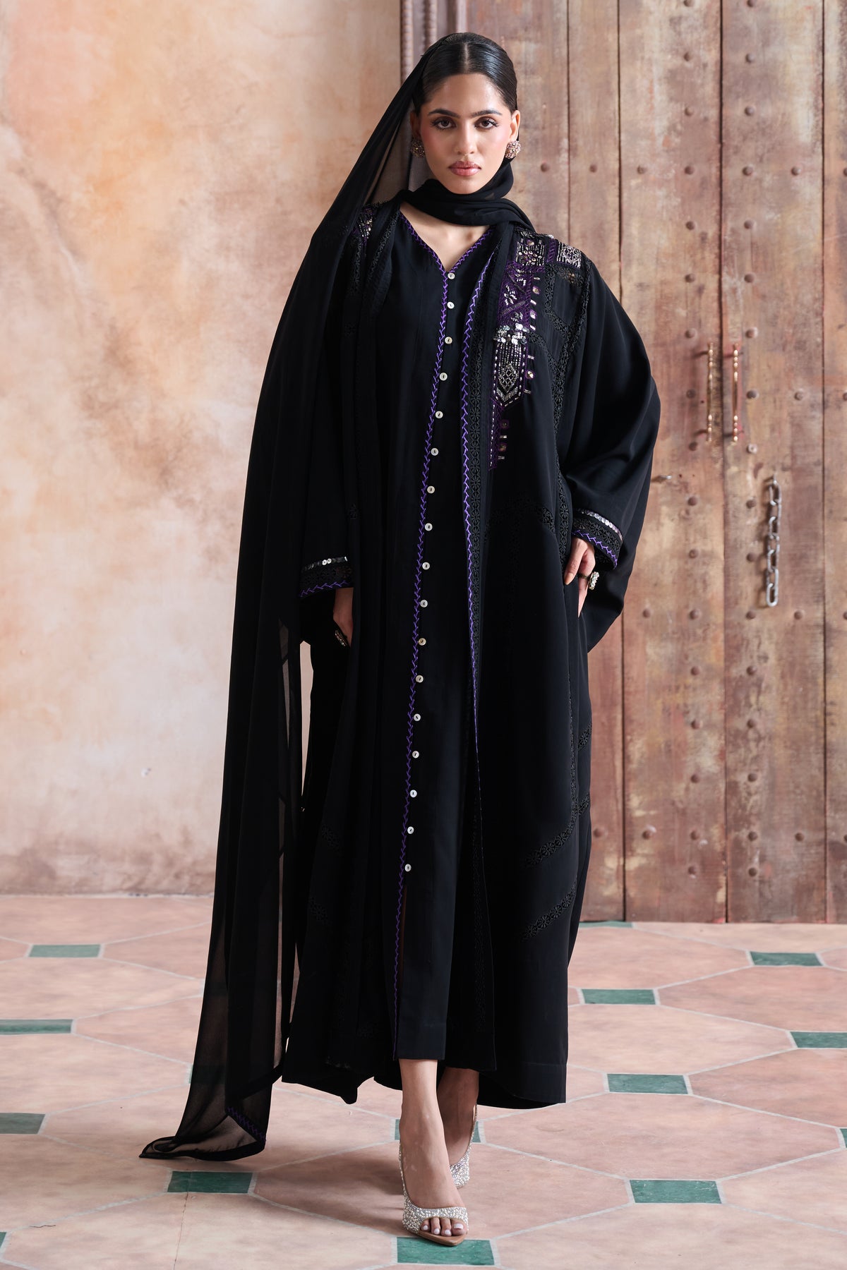 Rufaida Embellished Abaya