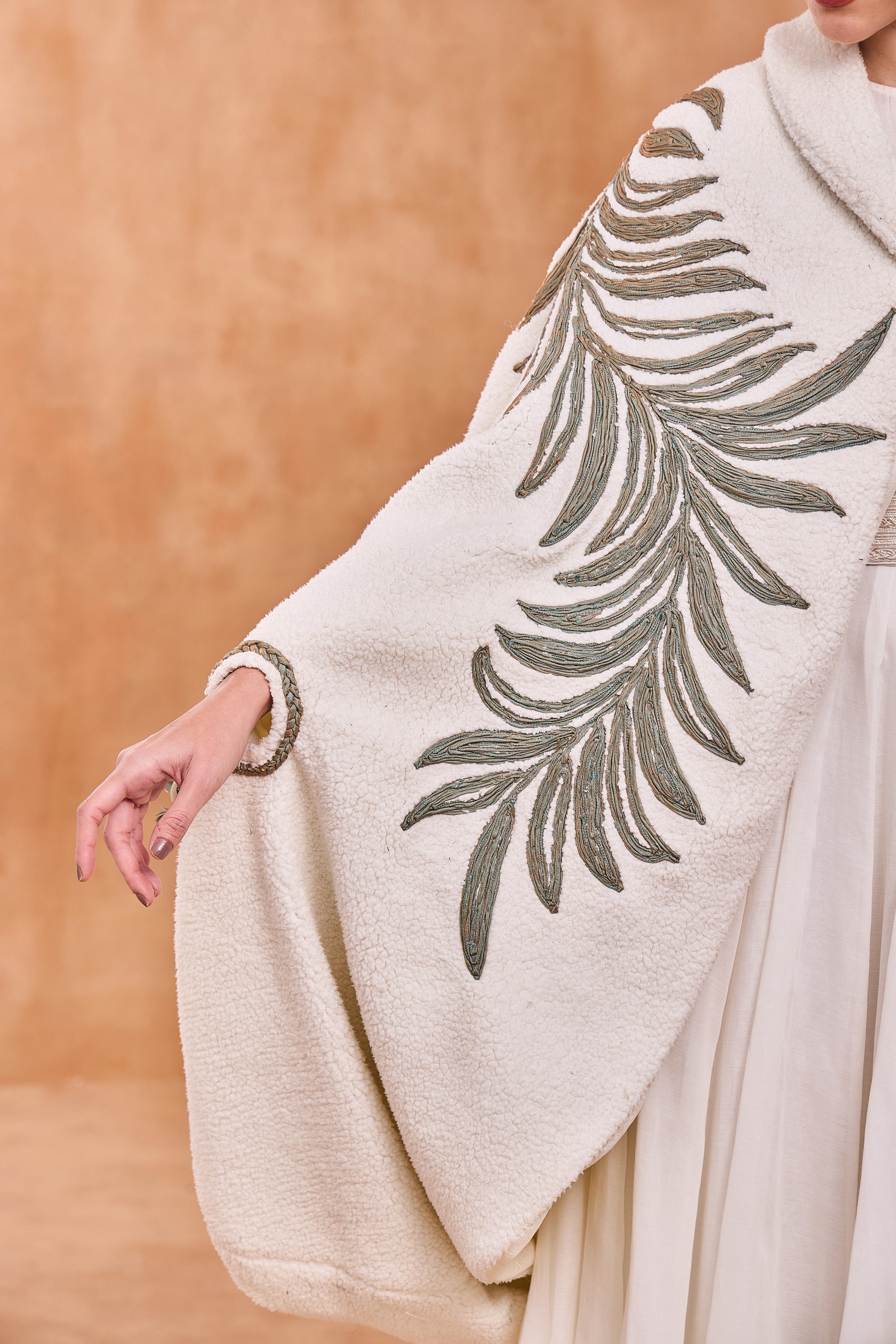 Zayrina Embroidered Cape