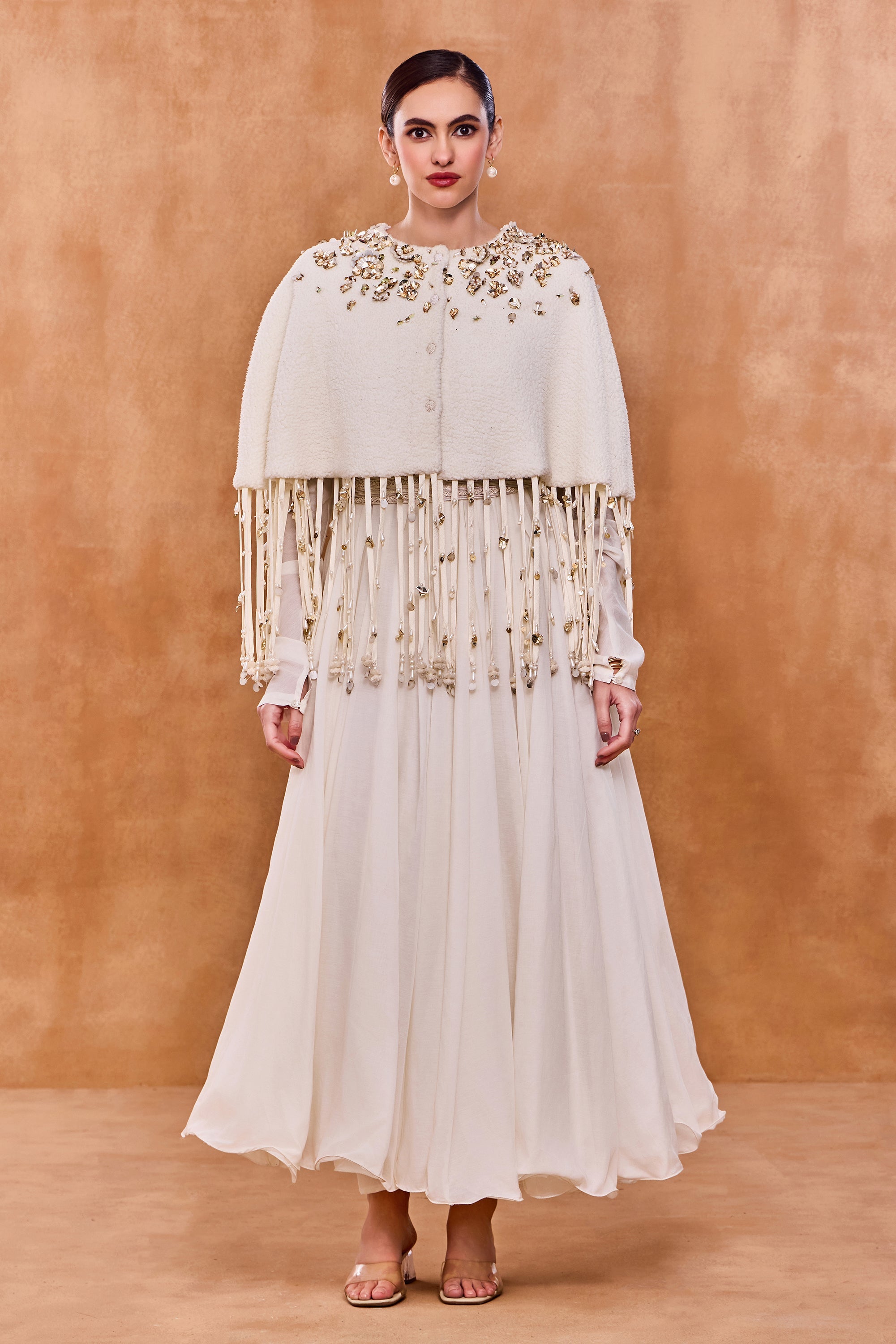 Humaira Embellished Cape