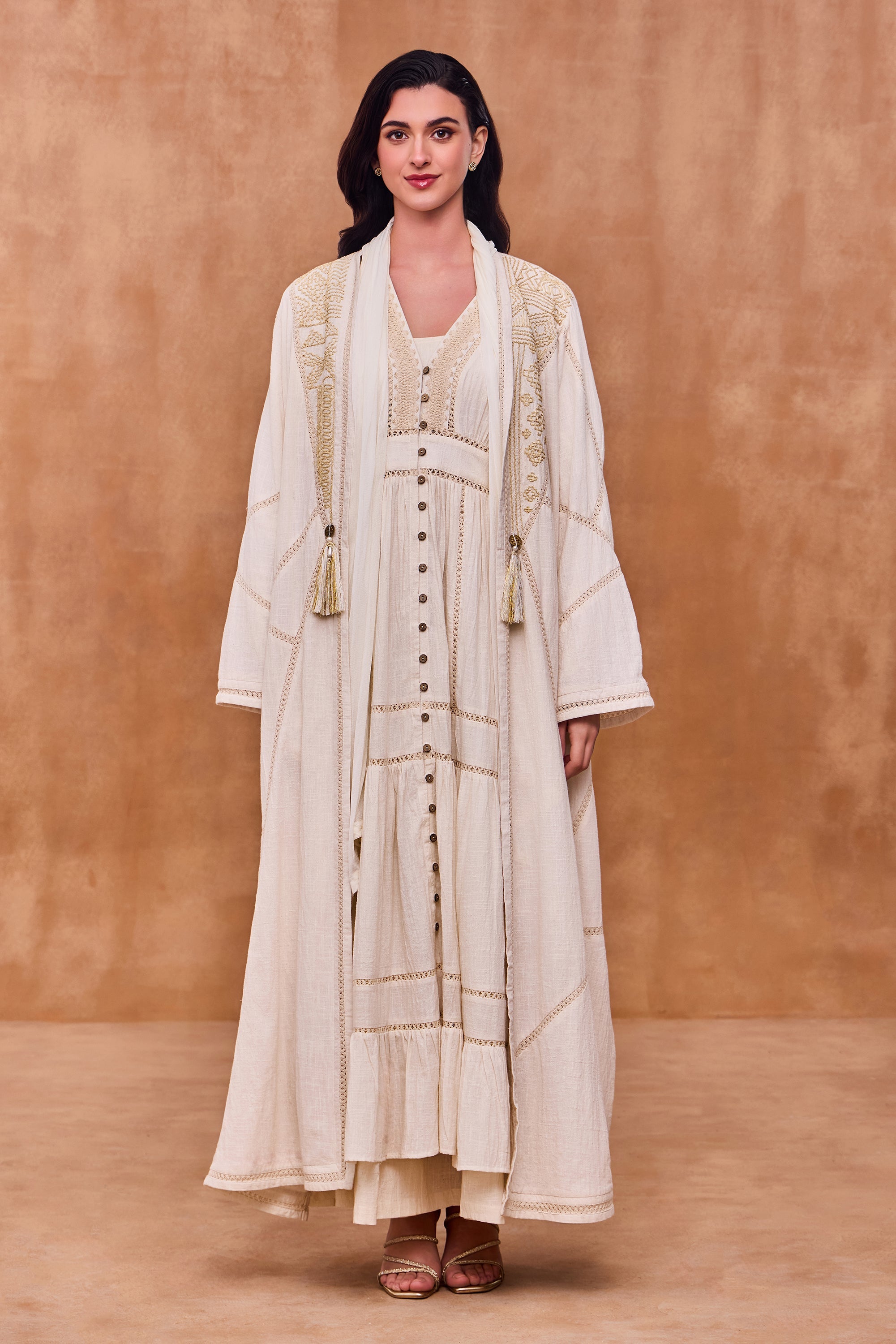 Tasmia Embroidered Abaya