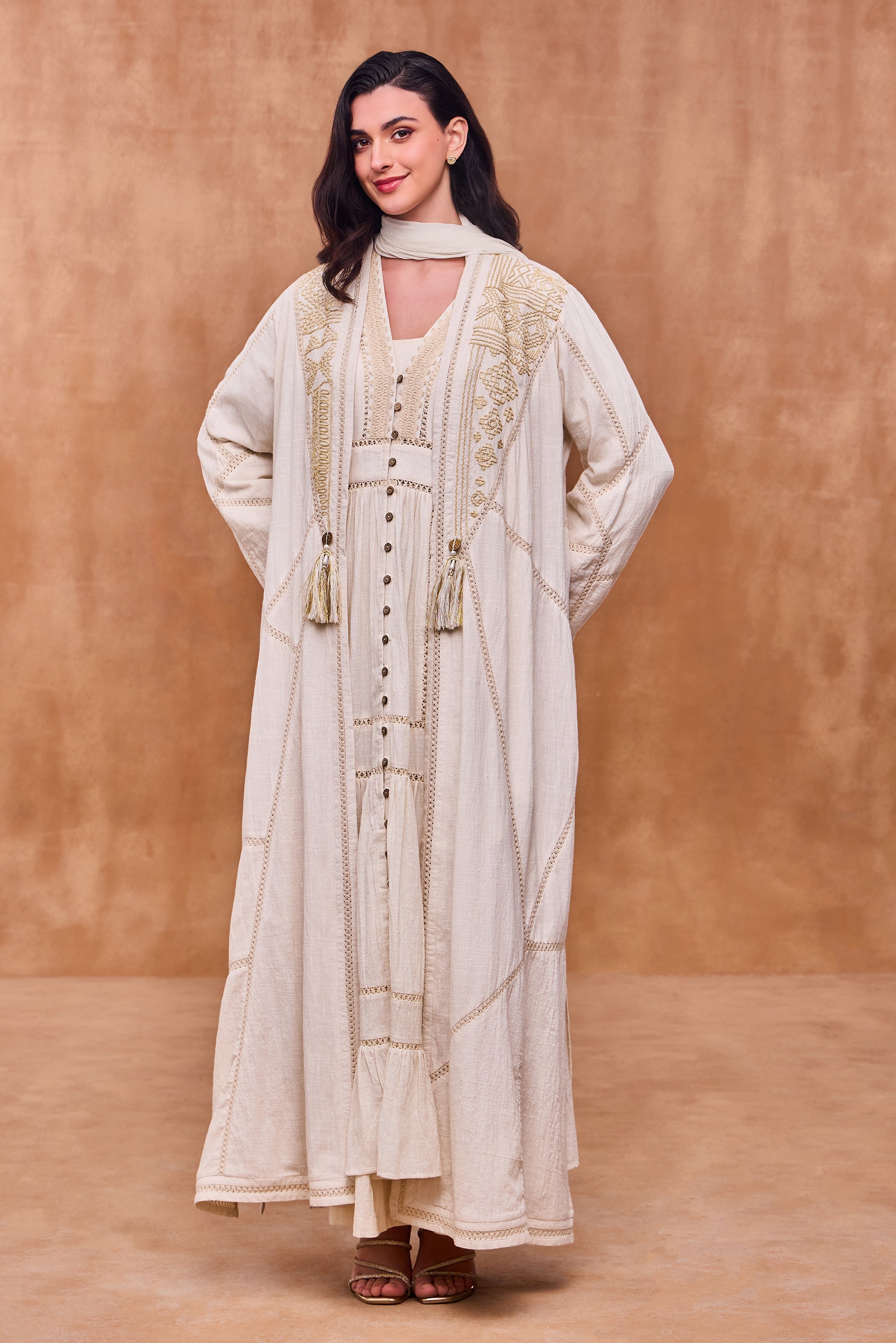 Tasmia Embroidered Abaya