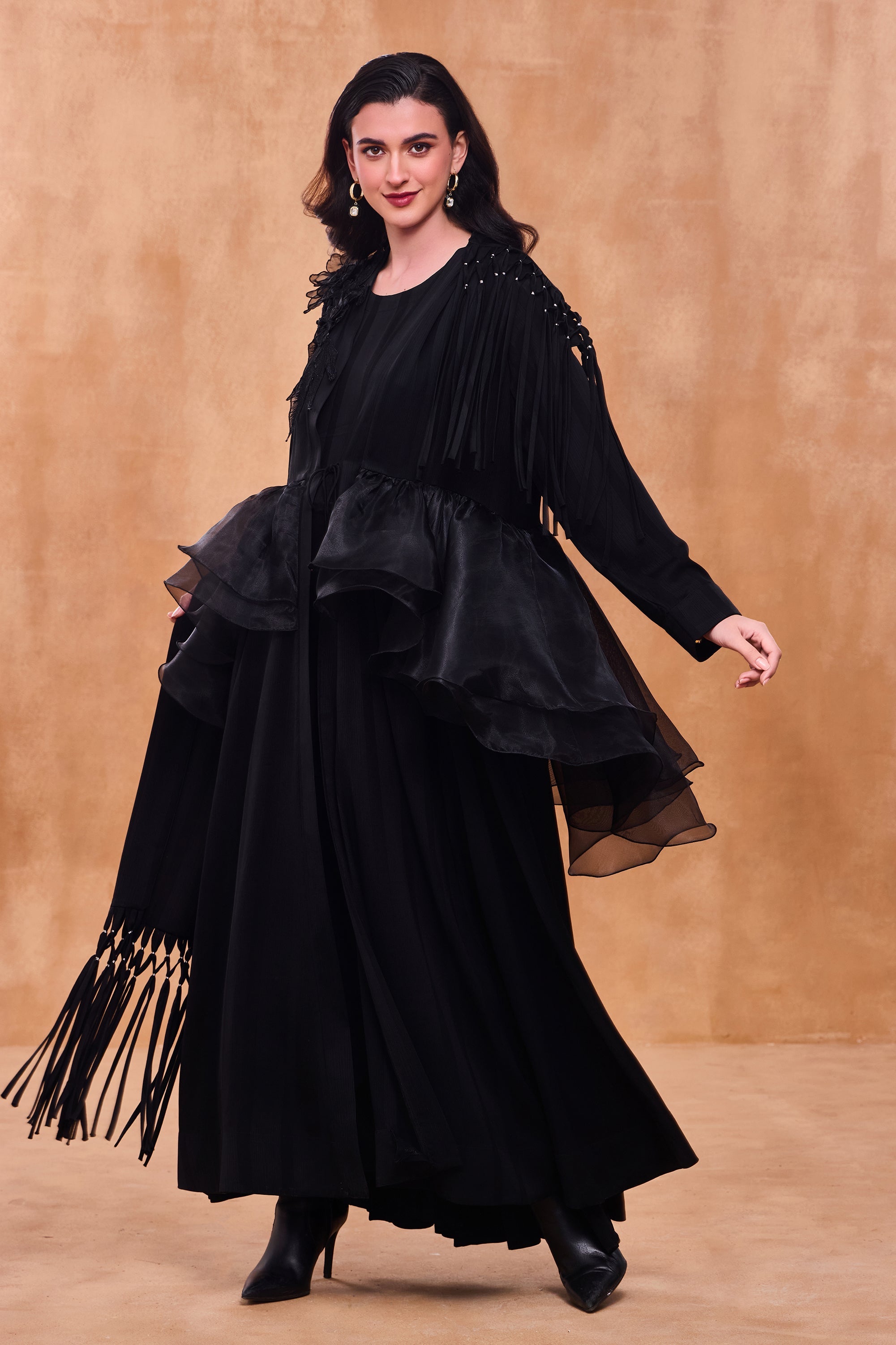 Kubra Embroidered Abaya