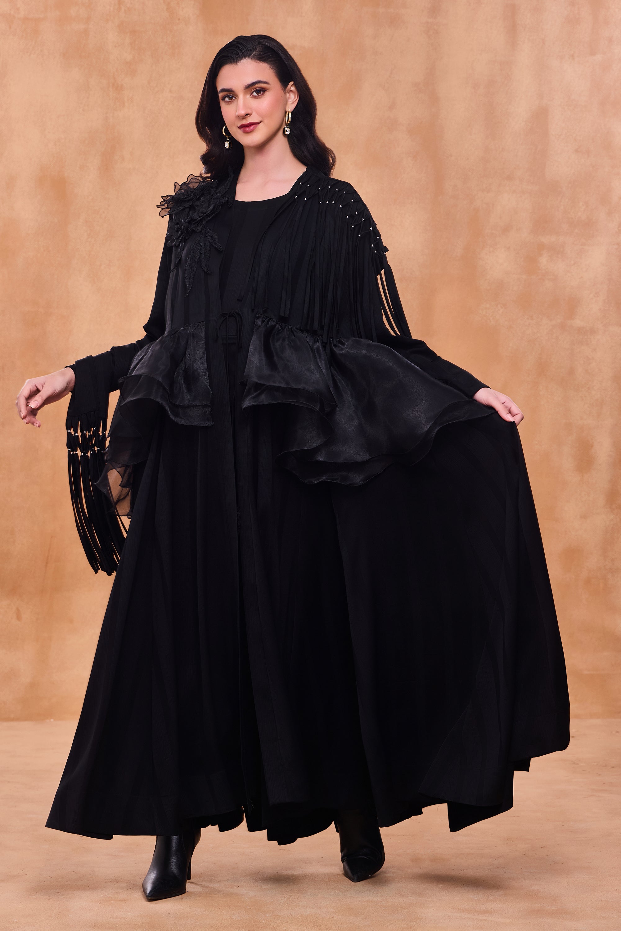 Kubra Embroidered Abaya