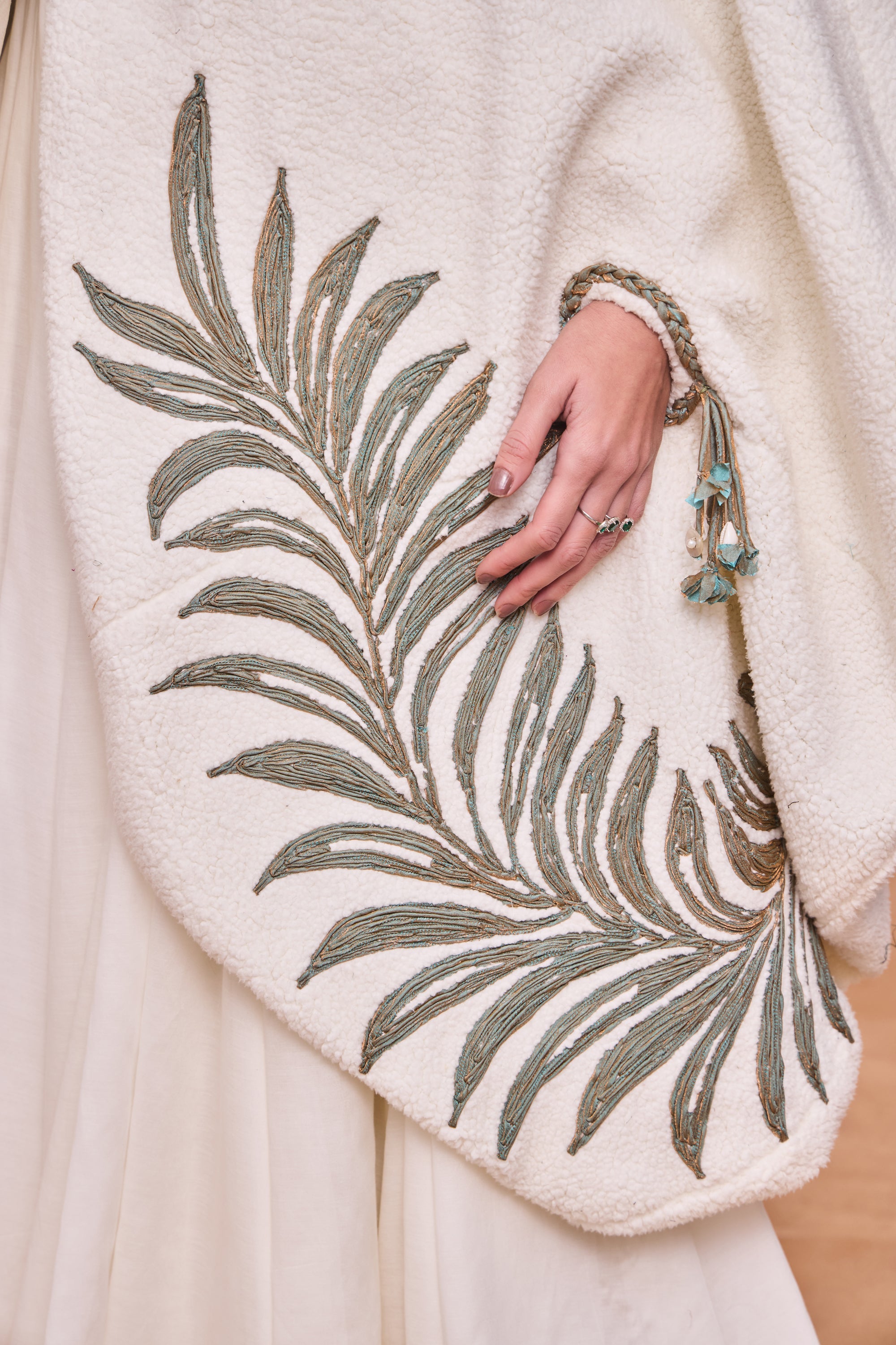 Zayrina Embroidered Cape