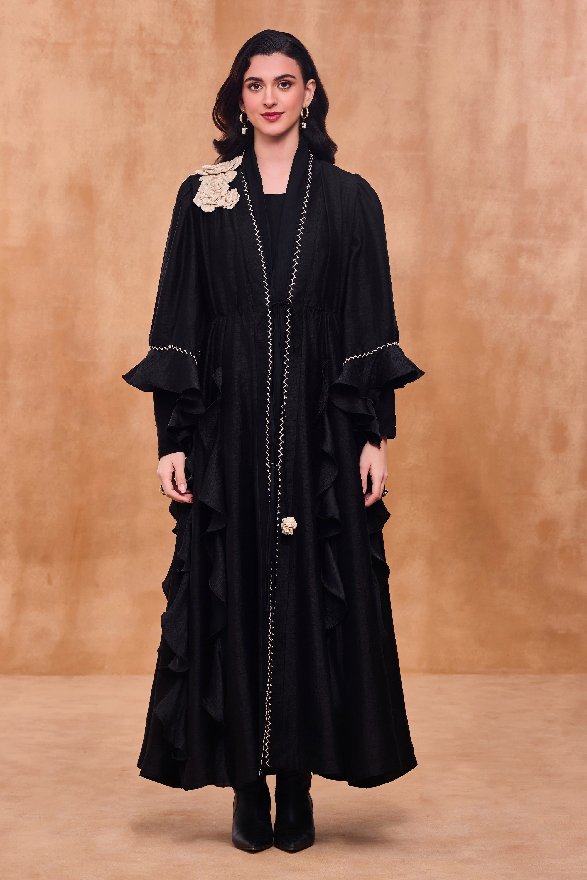 Aatika Embroidered Abaya