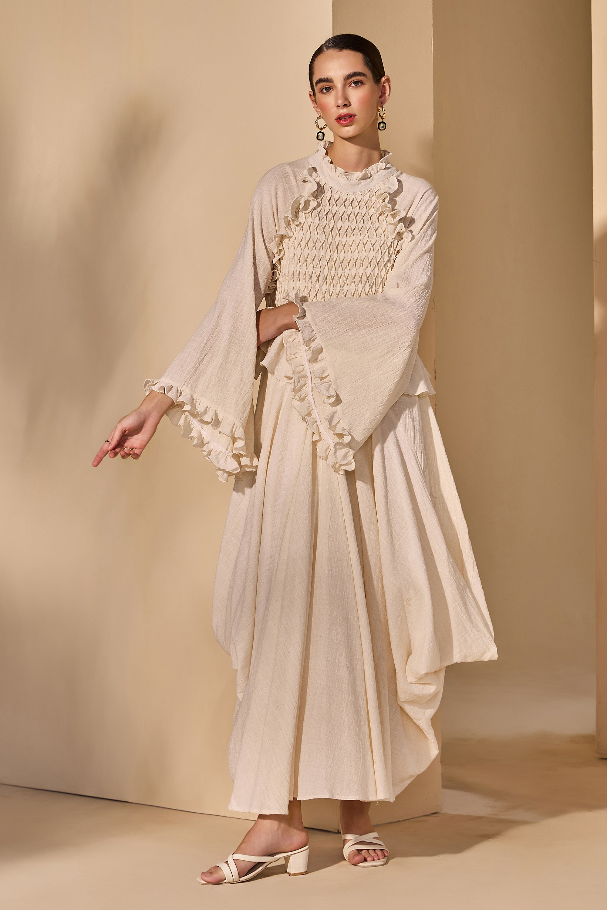 Zivara Cotton Slub Jalabiya