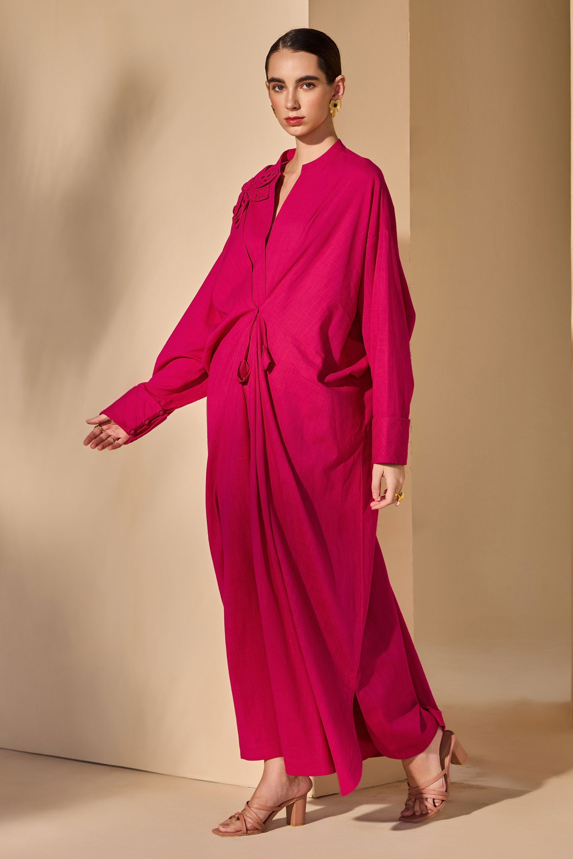 Sarwat Cotton Slub Jalabiya