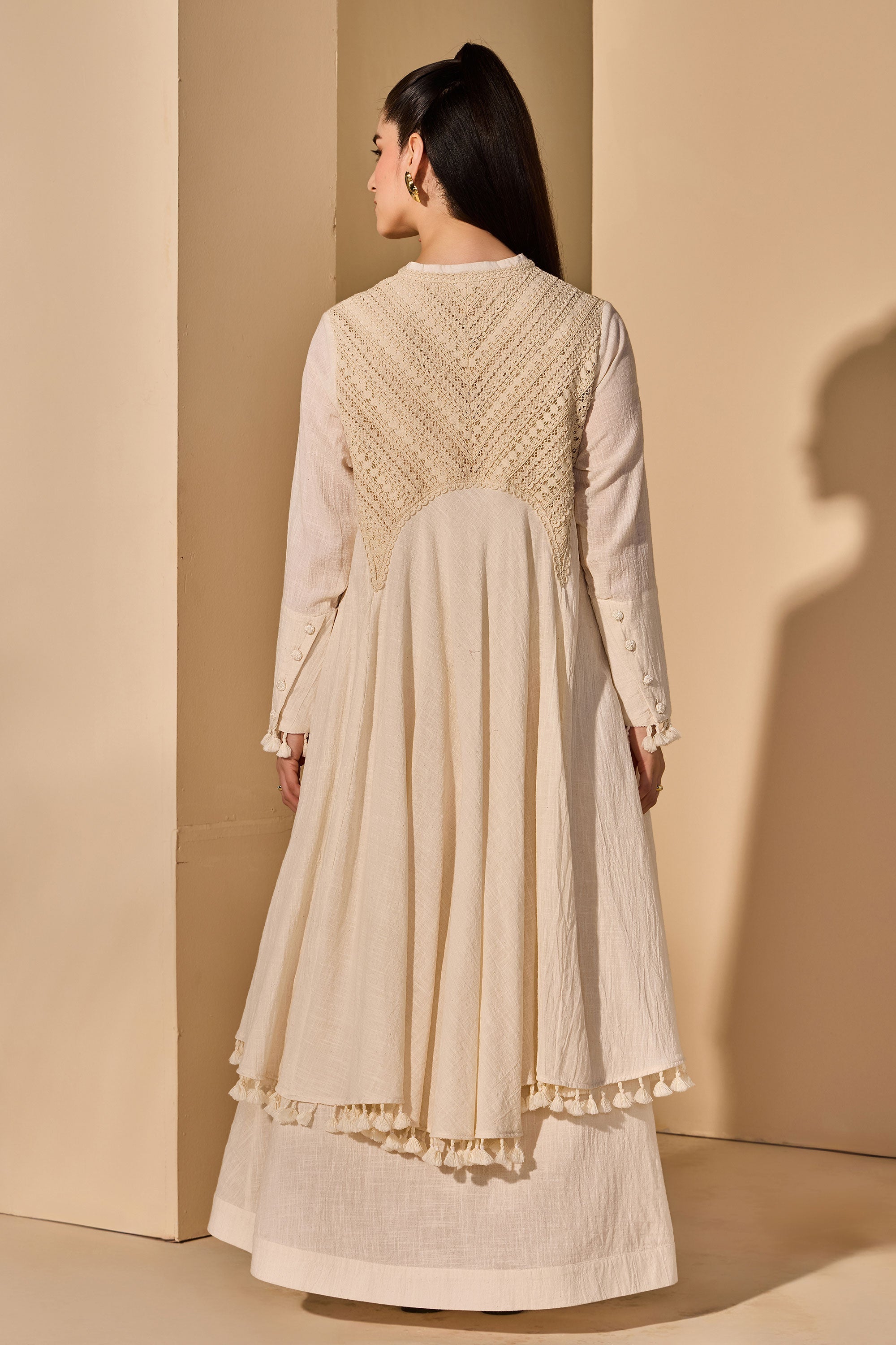 Liyara Cotton Slub Jalabiya