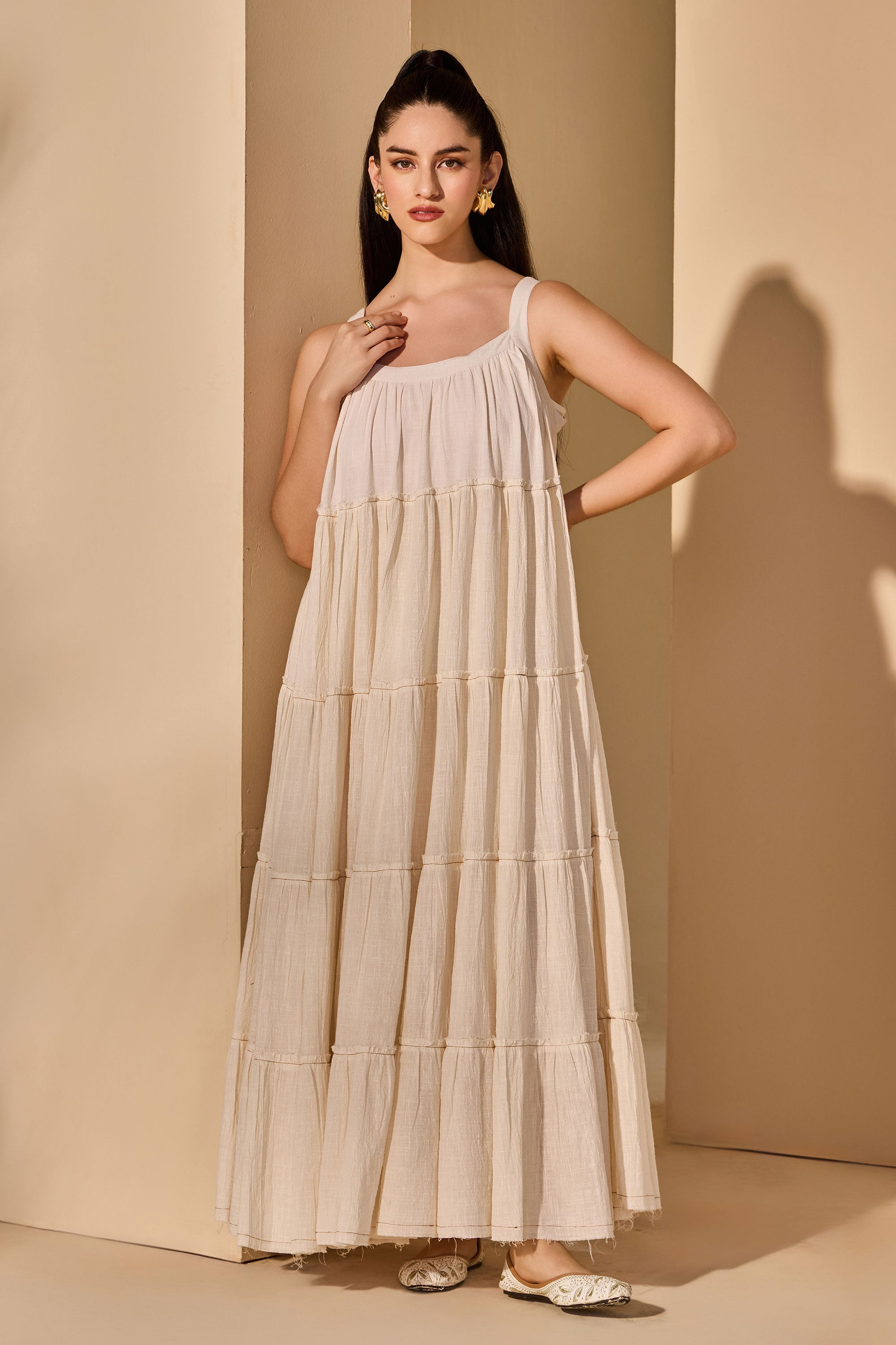 Zariah Cotton Slub Jalabiya