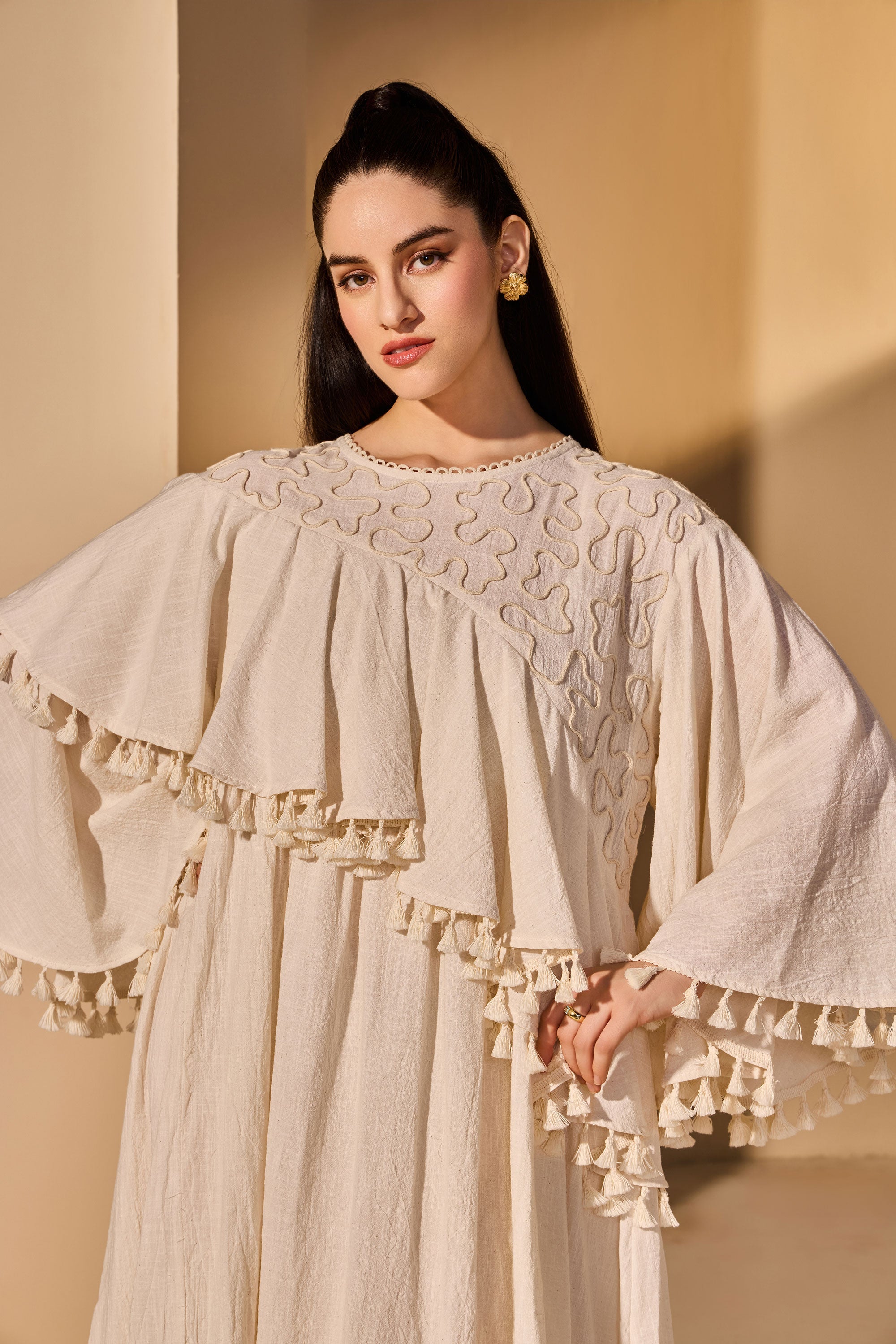 Taskeen Cotton Slub Jalabiya
