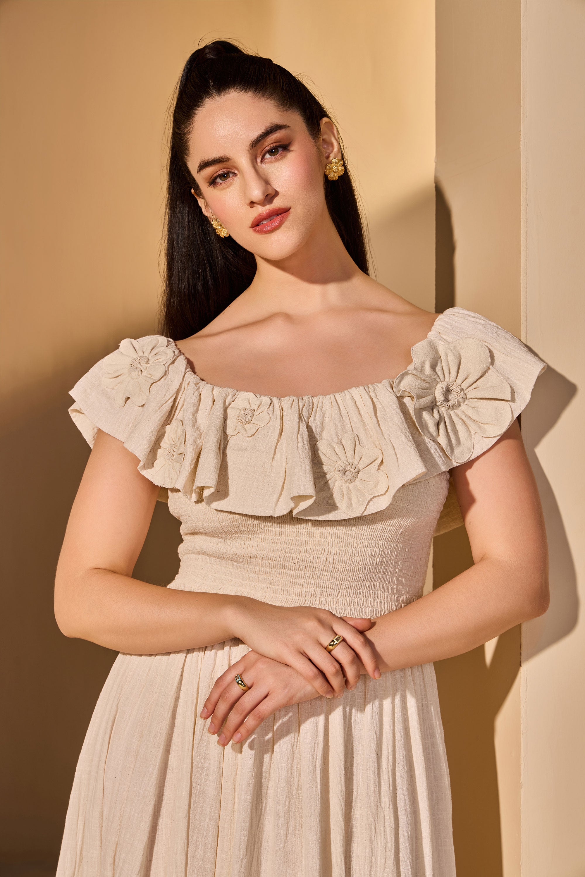 Nooreh Cotton Slub Jalabiya