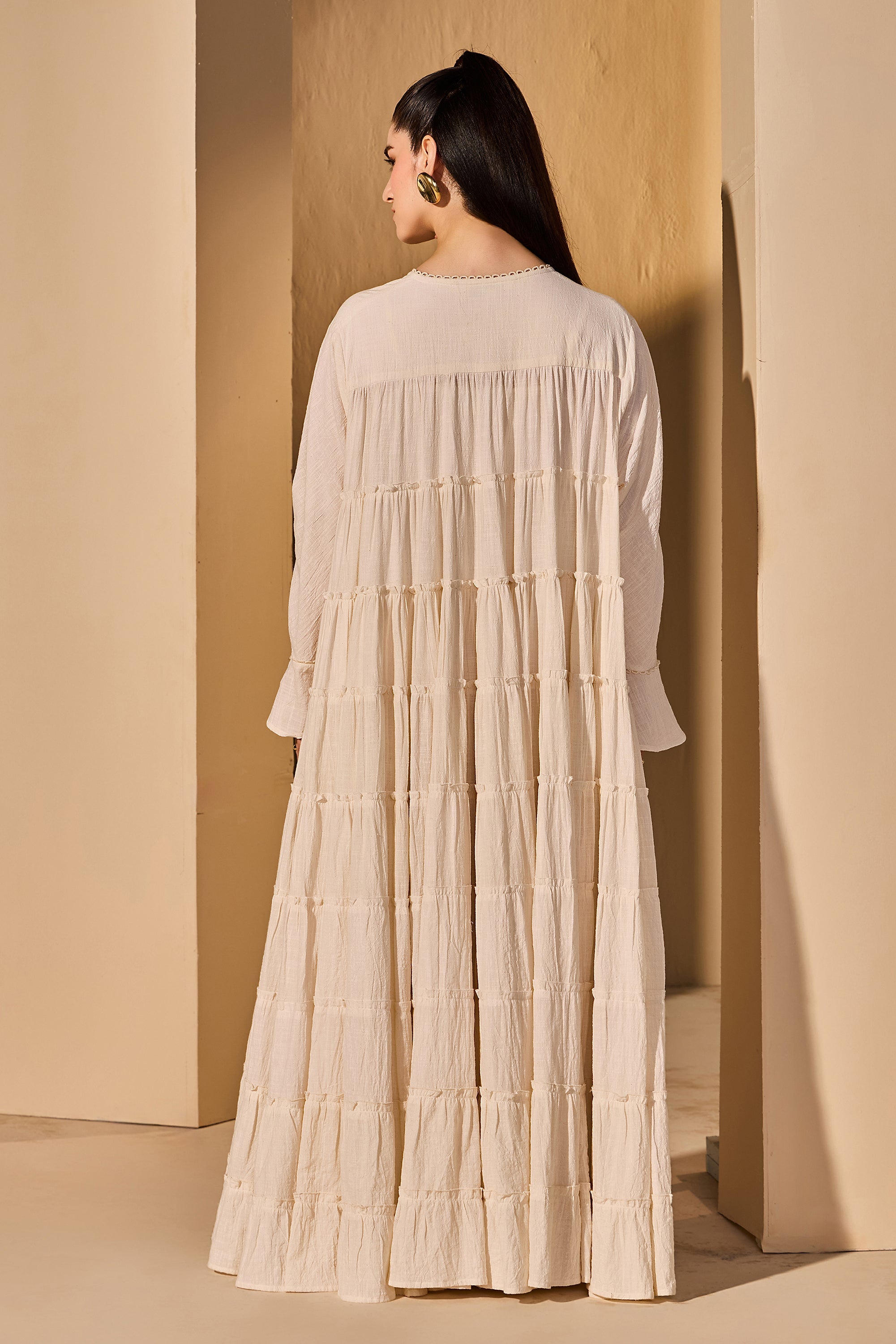 Lunaira Cotton Slub Jalabiya