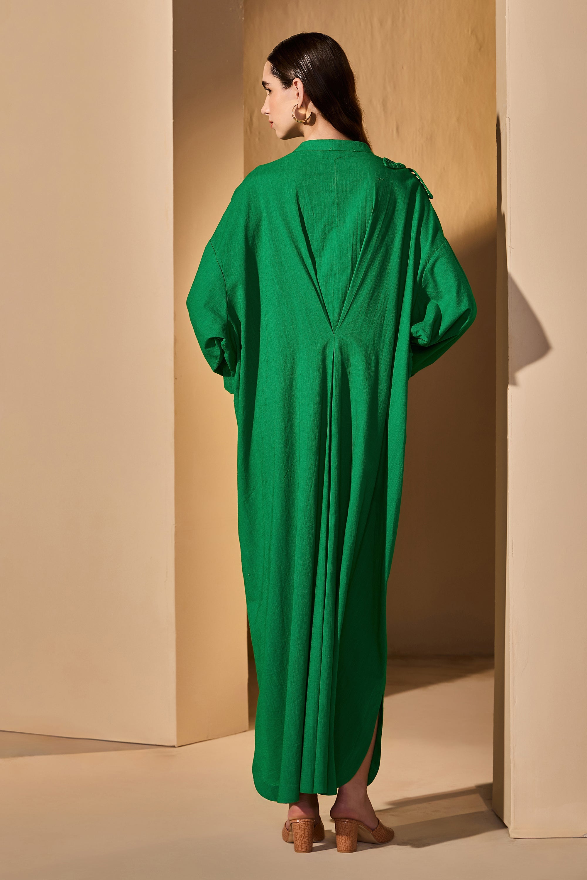 Mehrunisa Cotton Slub Jalabiya