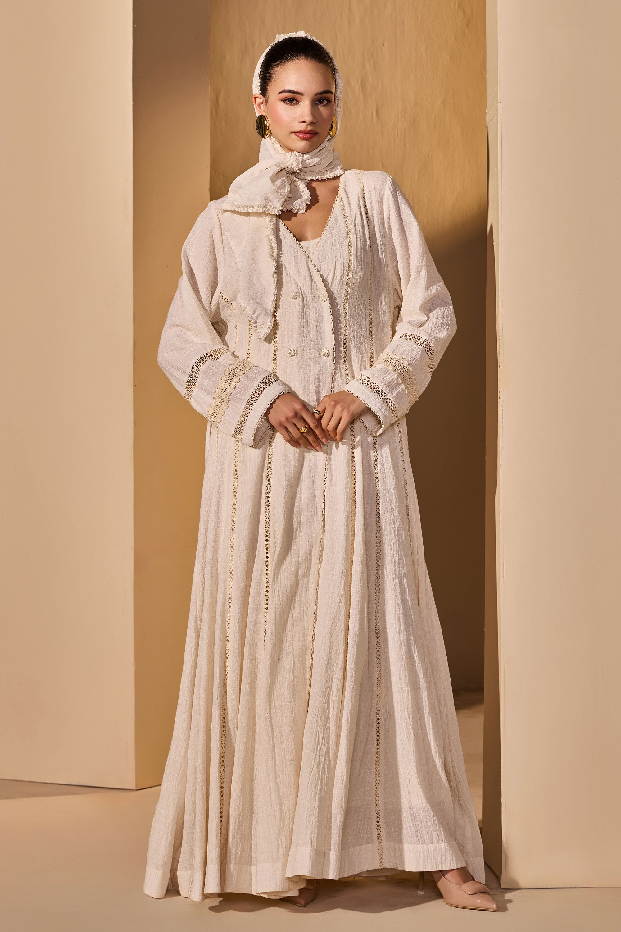 Najwa Cotton Slub Bisht