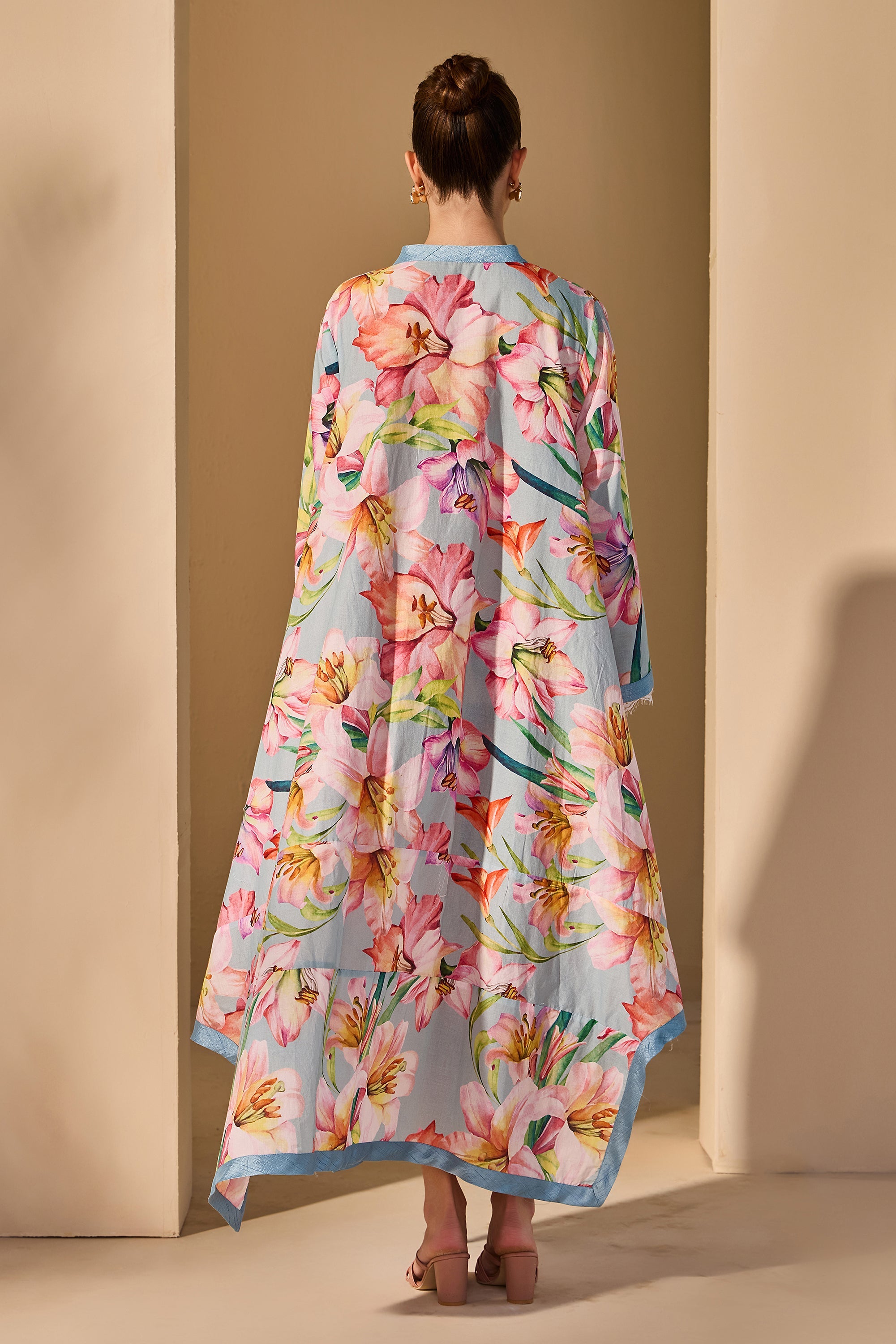 Samaira Cotton Printed Jalabiya