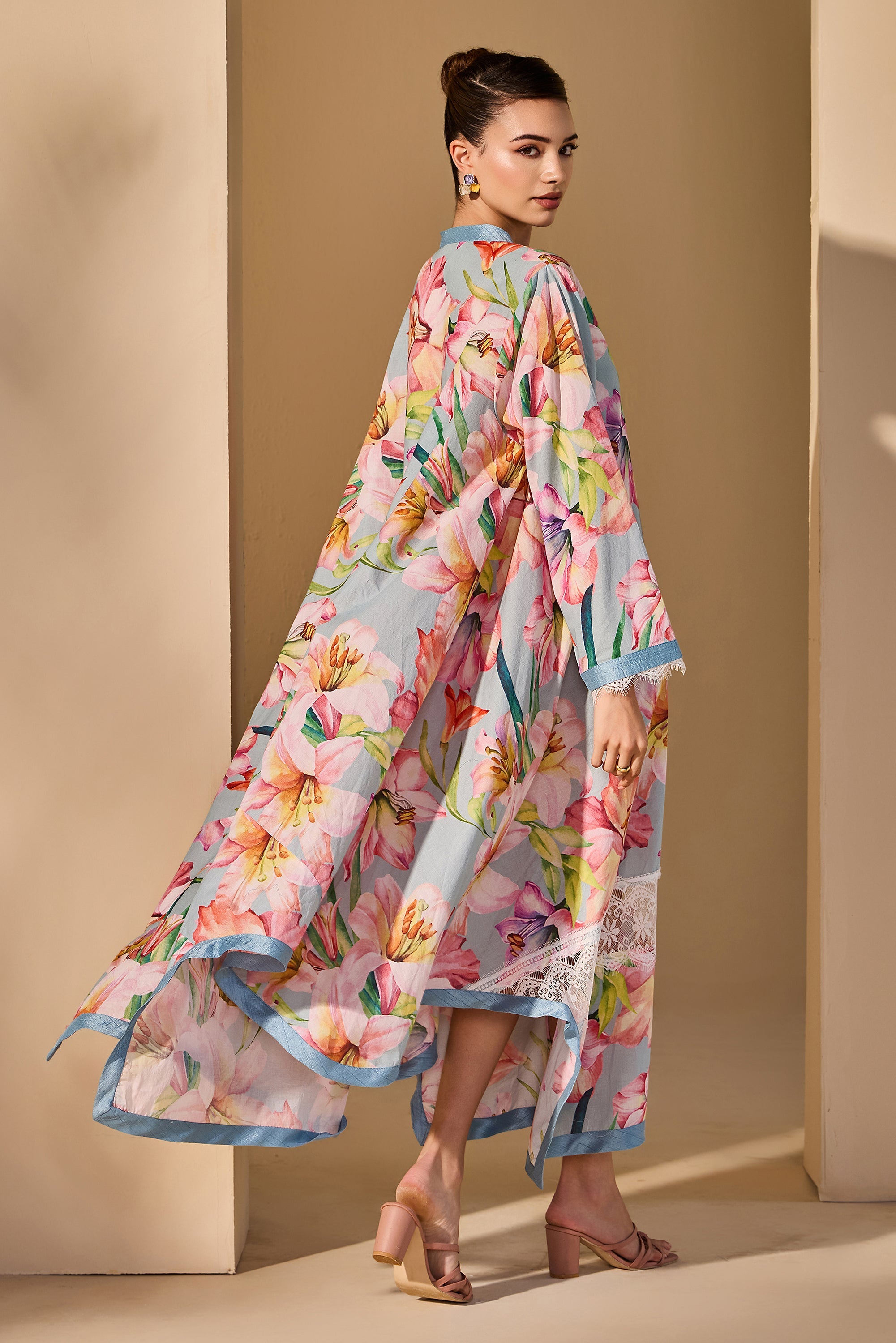 Samaira Cotton Printed Jalabiya