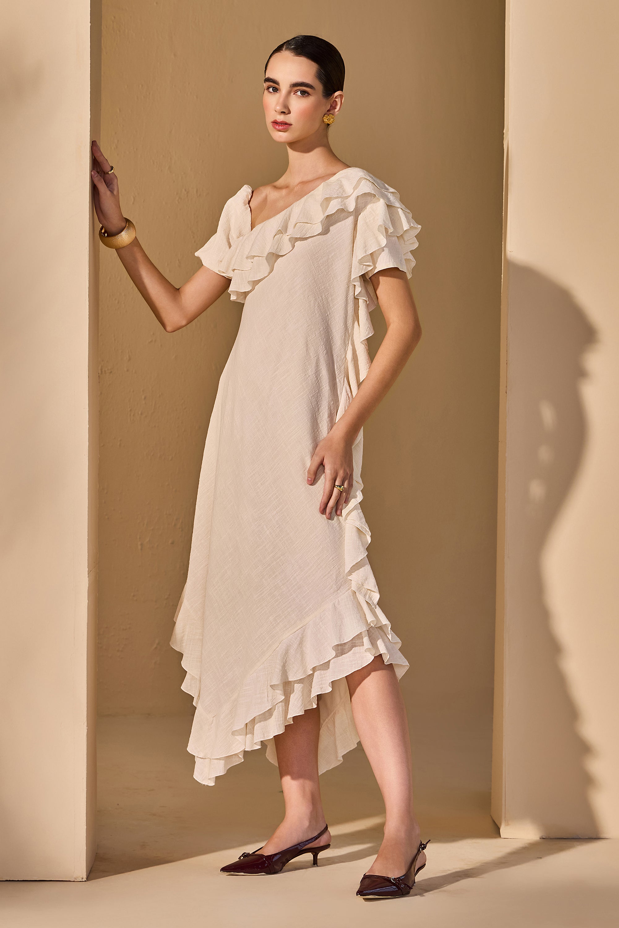 Maryam Cotton Slub Jalabiya