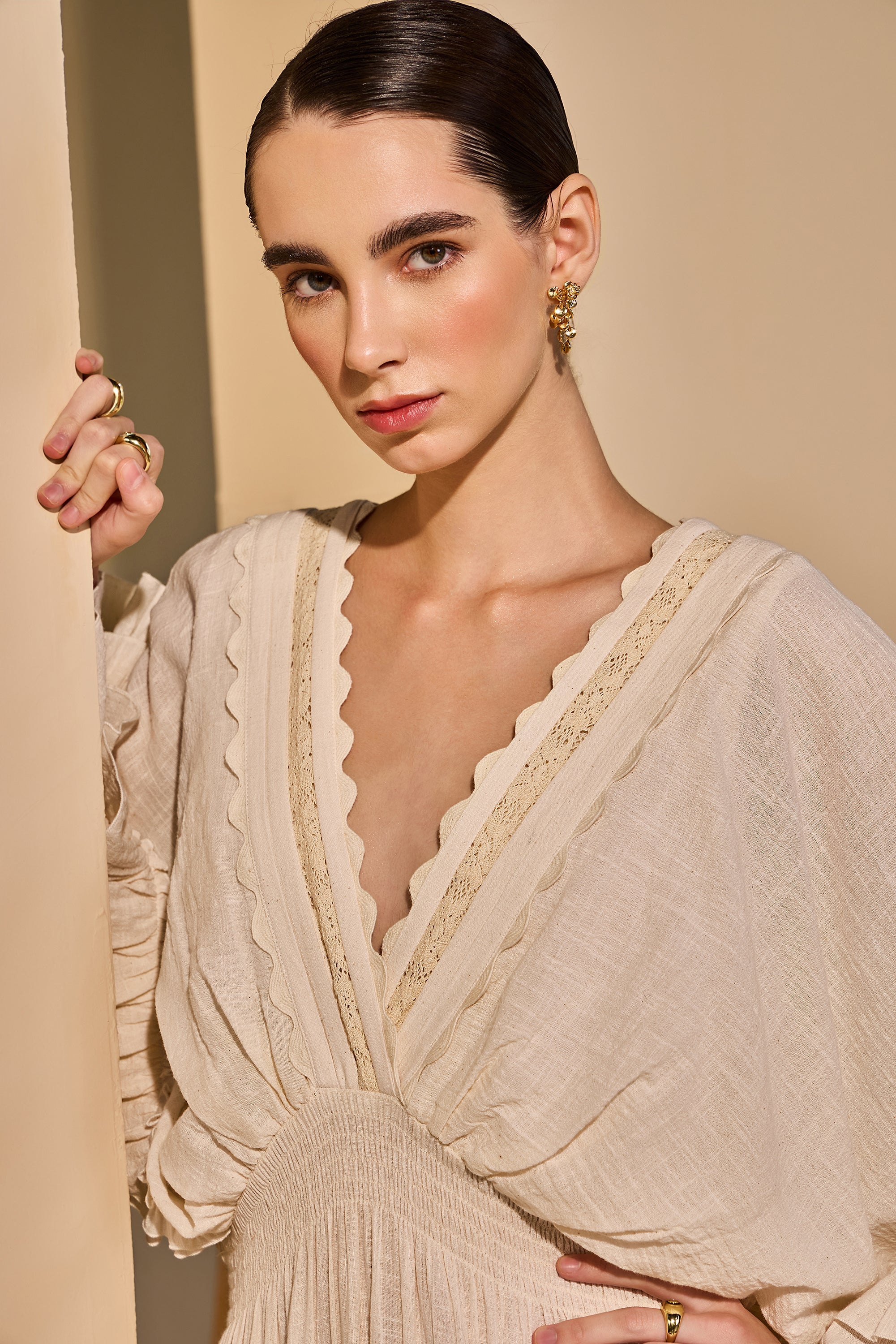 Mahzara Cotton Slub Jalabiya