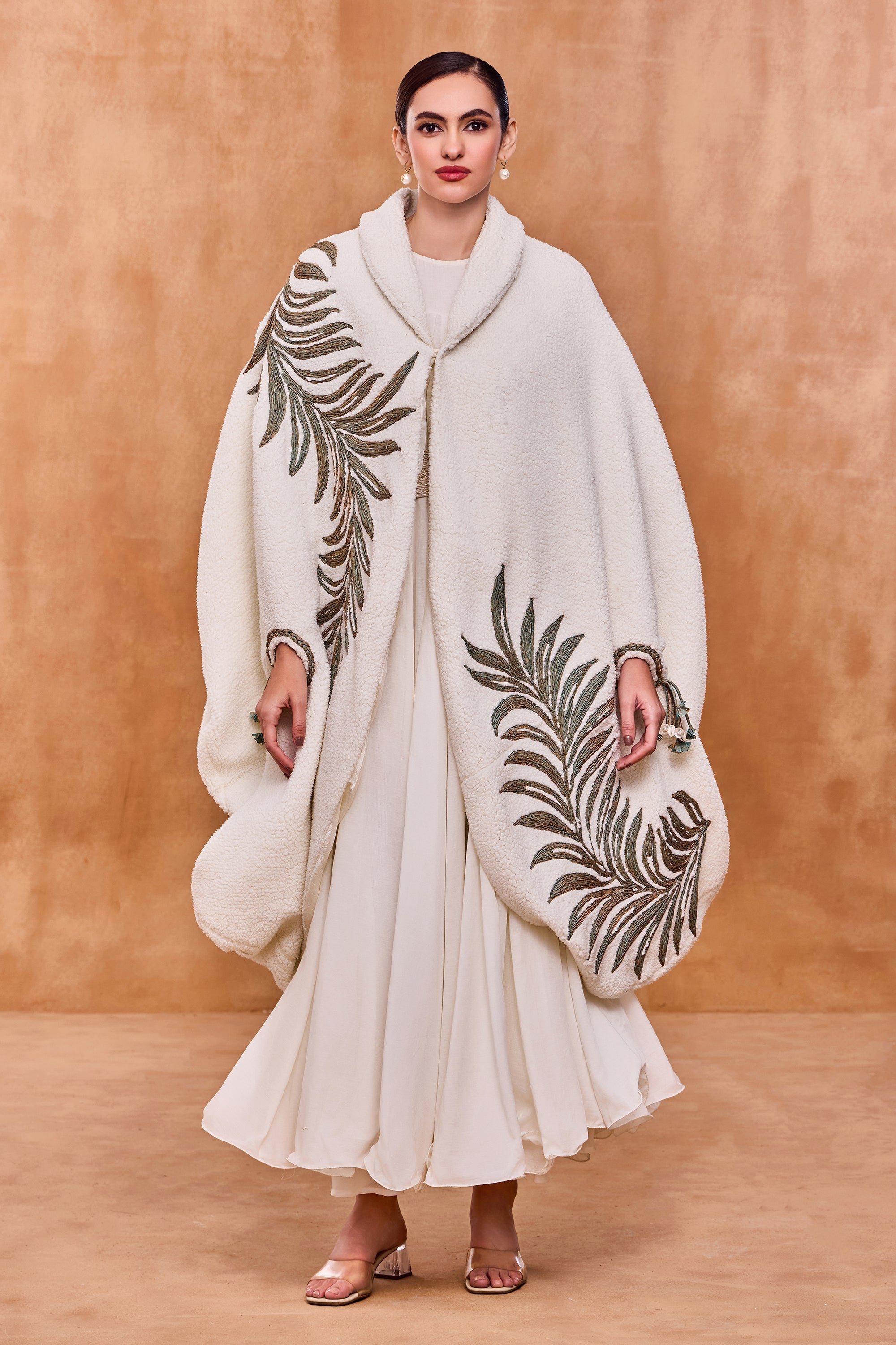 Zayrina Embroidered Cape